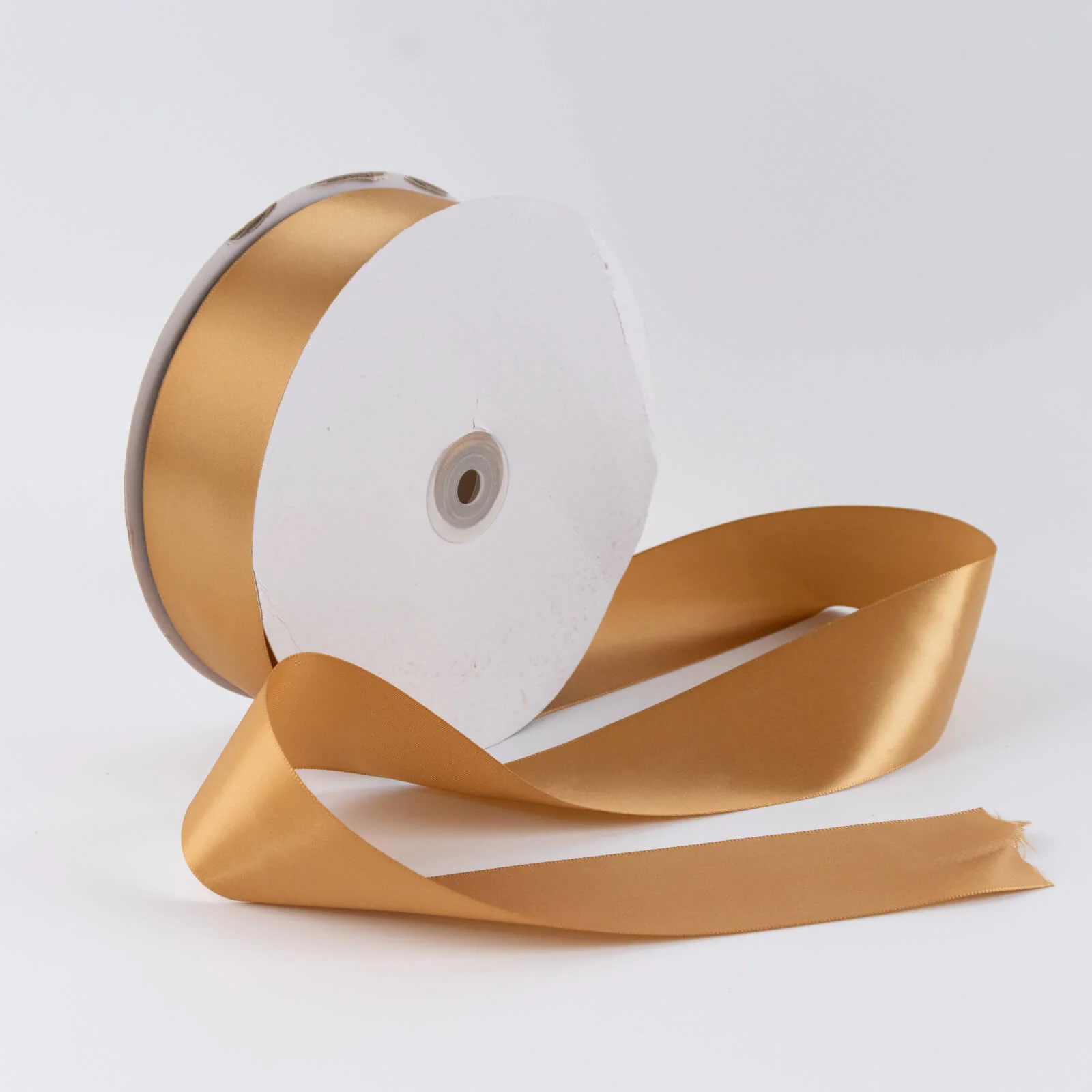 Satin Ribbon Roll 2" x 100 Yards Gold – Single Face Decorative Craft Ribbon - Image 7