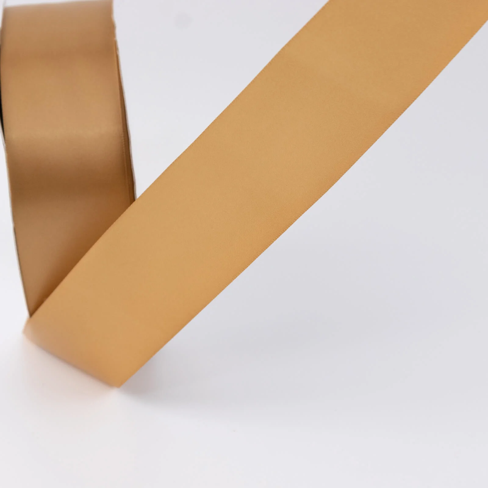 Satin Ribbon Roll 2" x 100 Yards Gold – Single Face Decorative Craft Ribbon - Image 8