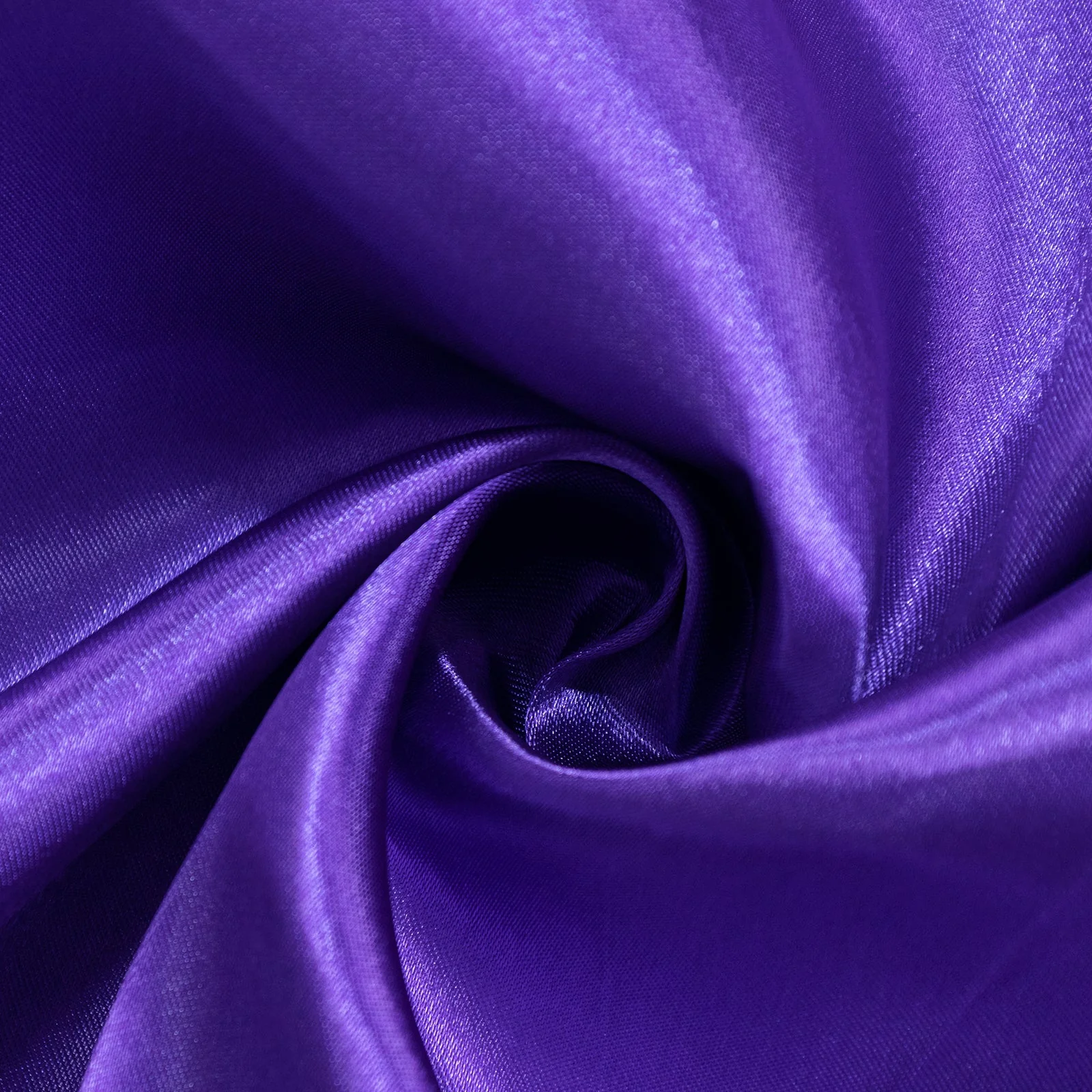 Satin Round Tablecloth 132" Purple - Seamless Table Cover - Image 11