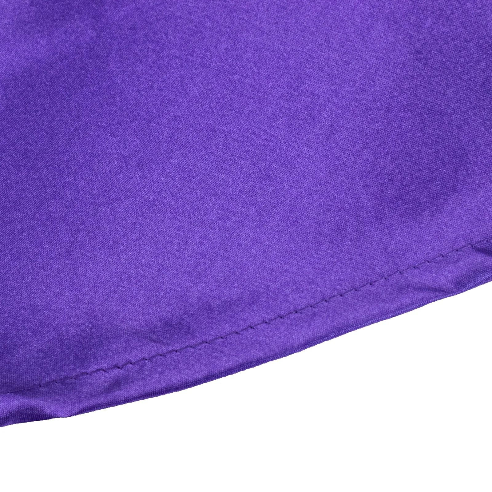 Satin Round Tablecloth 132" Purple - Seamless Table Cover - Image 9