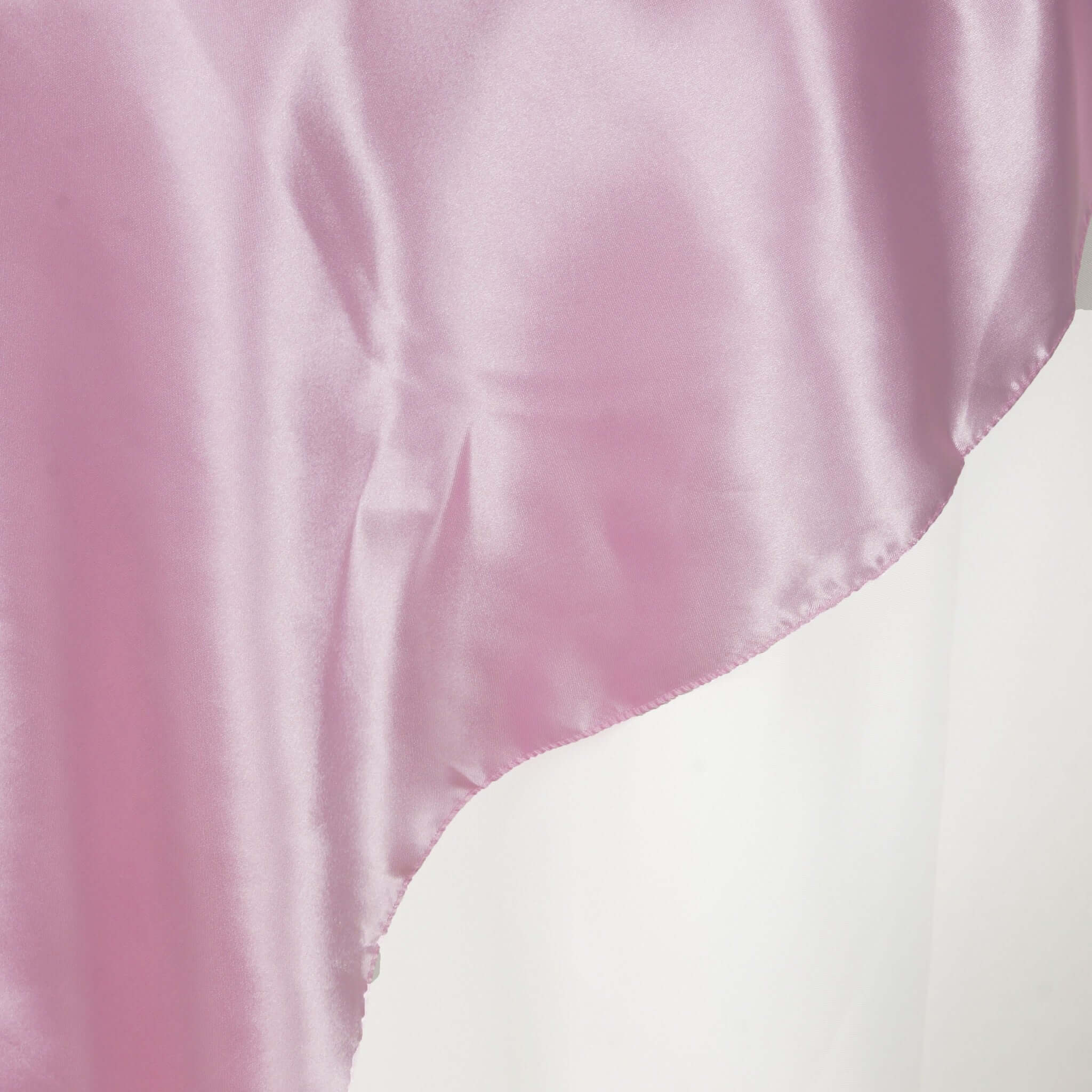 Satin Square Table Overlay 60"x60" Pink - Luxurious Wedding Table Topper - Image 8