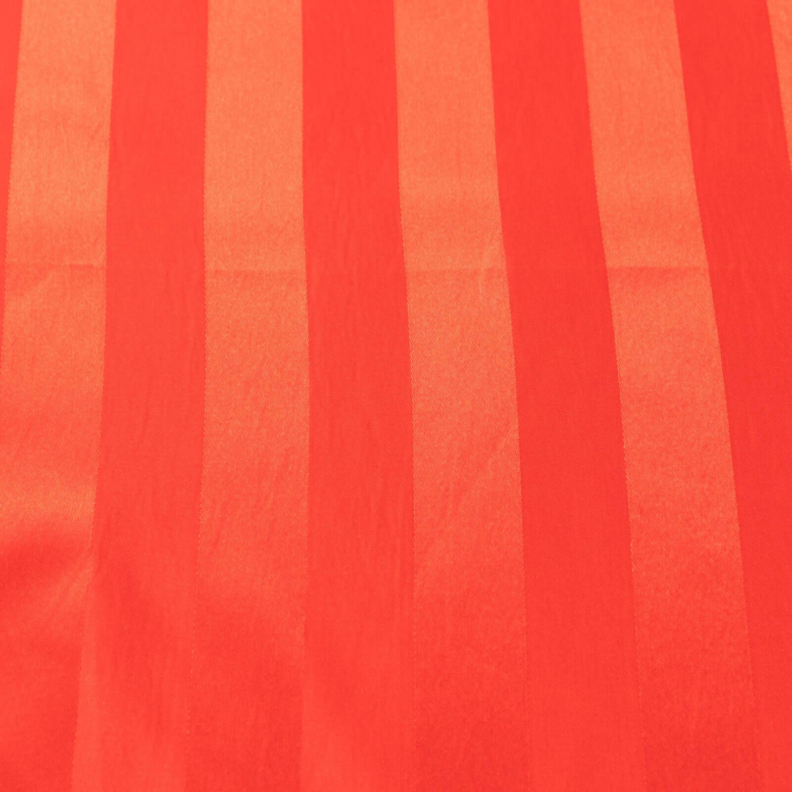 Satin Stripe Rectangular Tablecloth 90"x132" Red - Silky Smooth Seamless Table Cover - Image 13