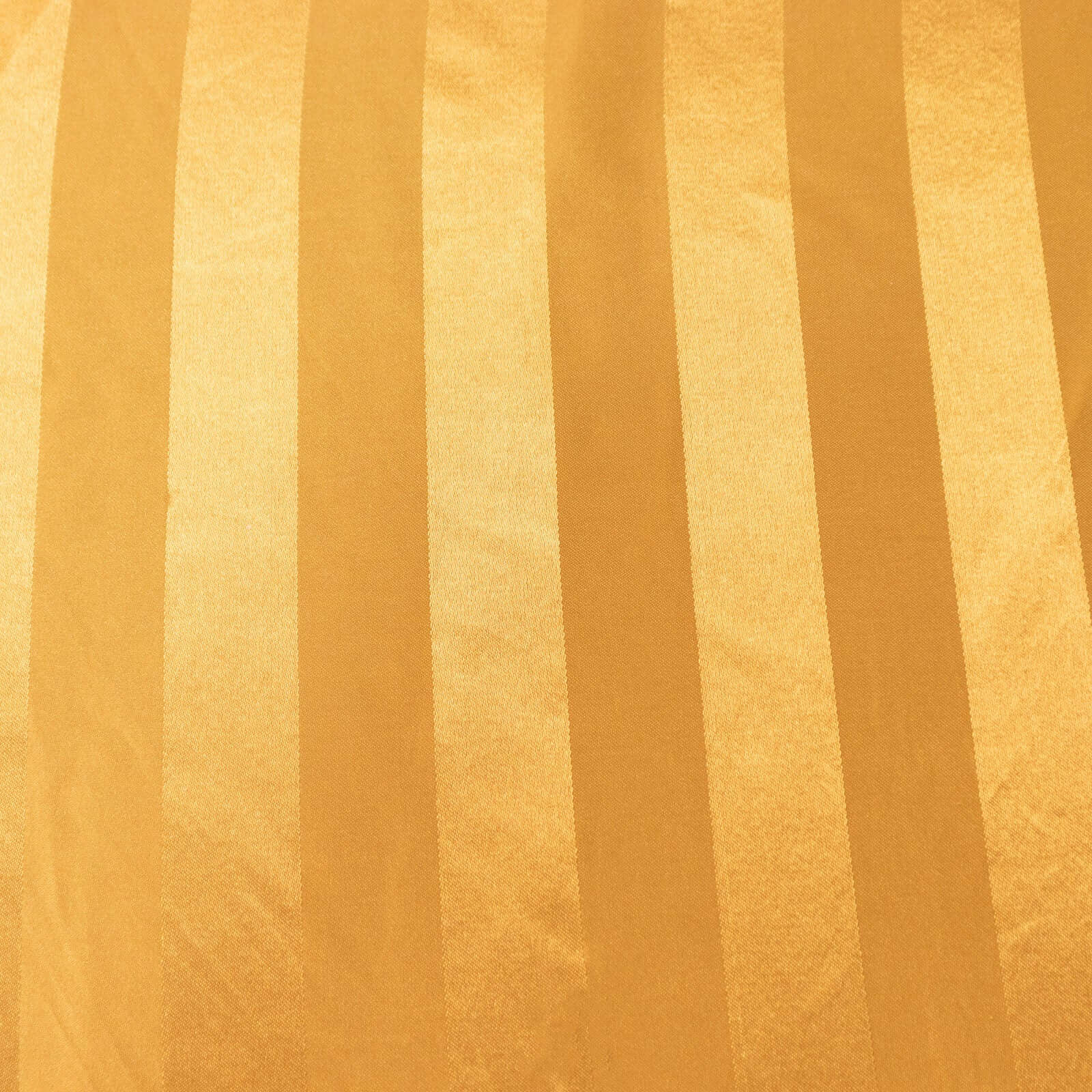 Satin Stripe Round Tablecloth 120" Gold - Seamless Silky Smooth Table Cover - Image 11