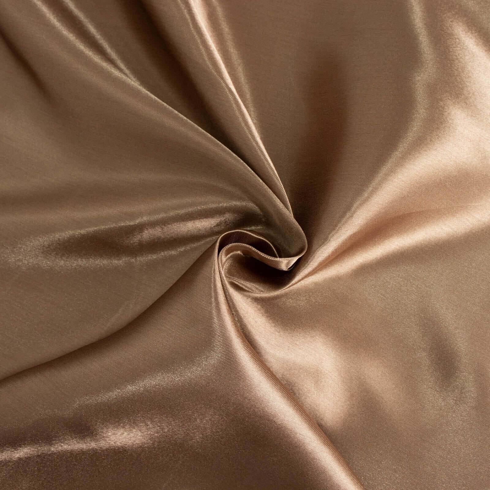 Satin Table Overlay 72"x72" Taupe - Wrinkle Resistant & Smooth Table Topper - Image 7