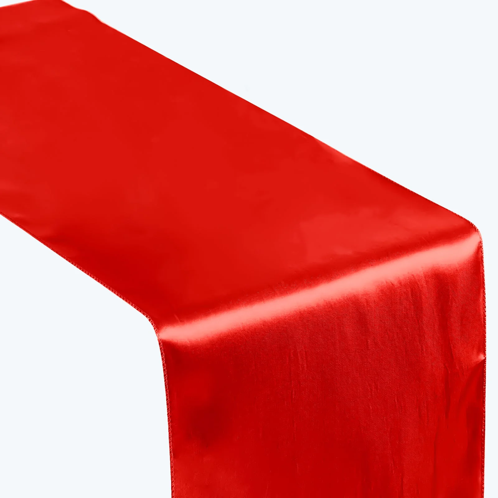 Satin Table Runner 12"x108" Red - Stylish Table Linen - Image 8