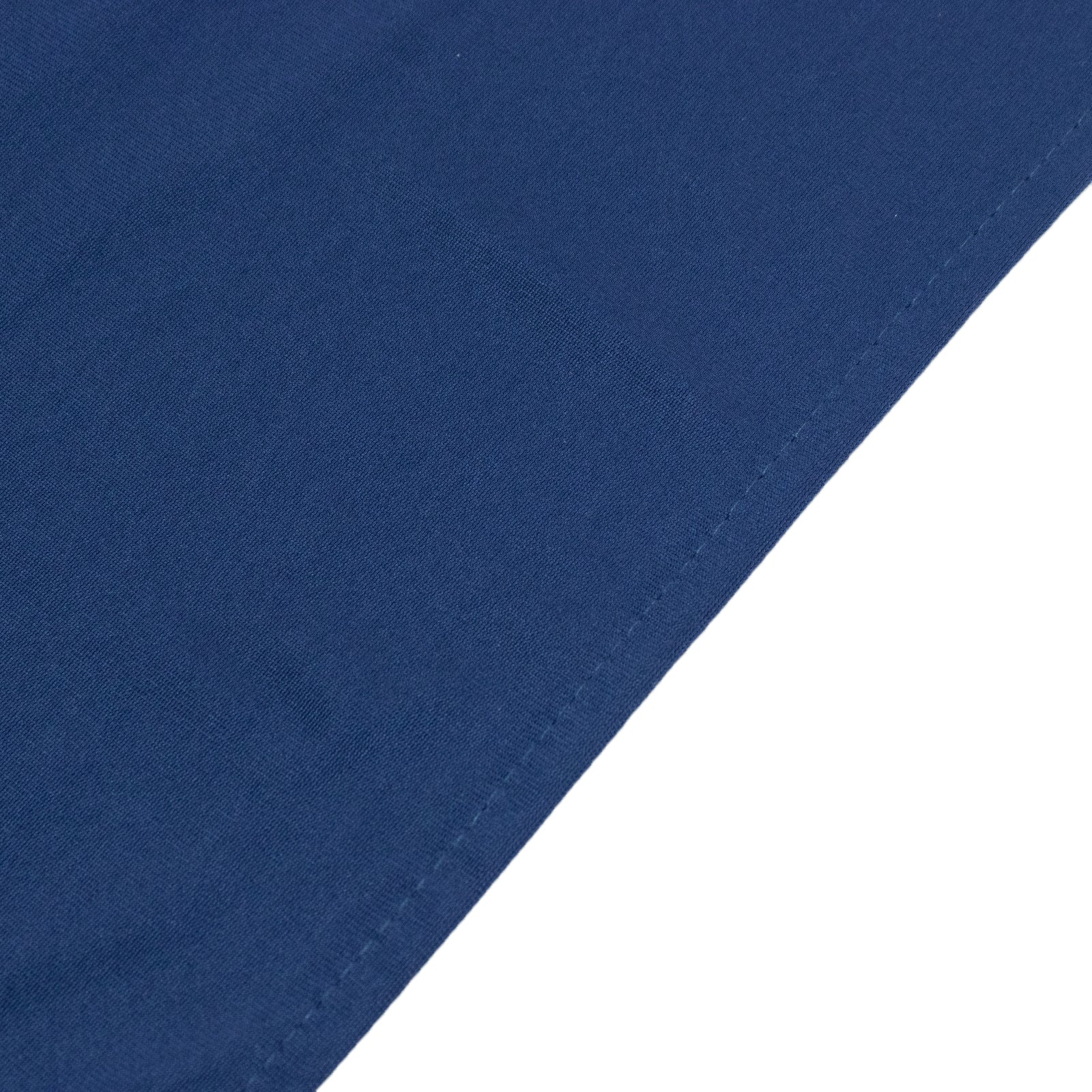 Scuba Rectangular Fitted Tablecloth 6ft Navy Blue – Wrinkle-Free, Stain Resistant - Image 8