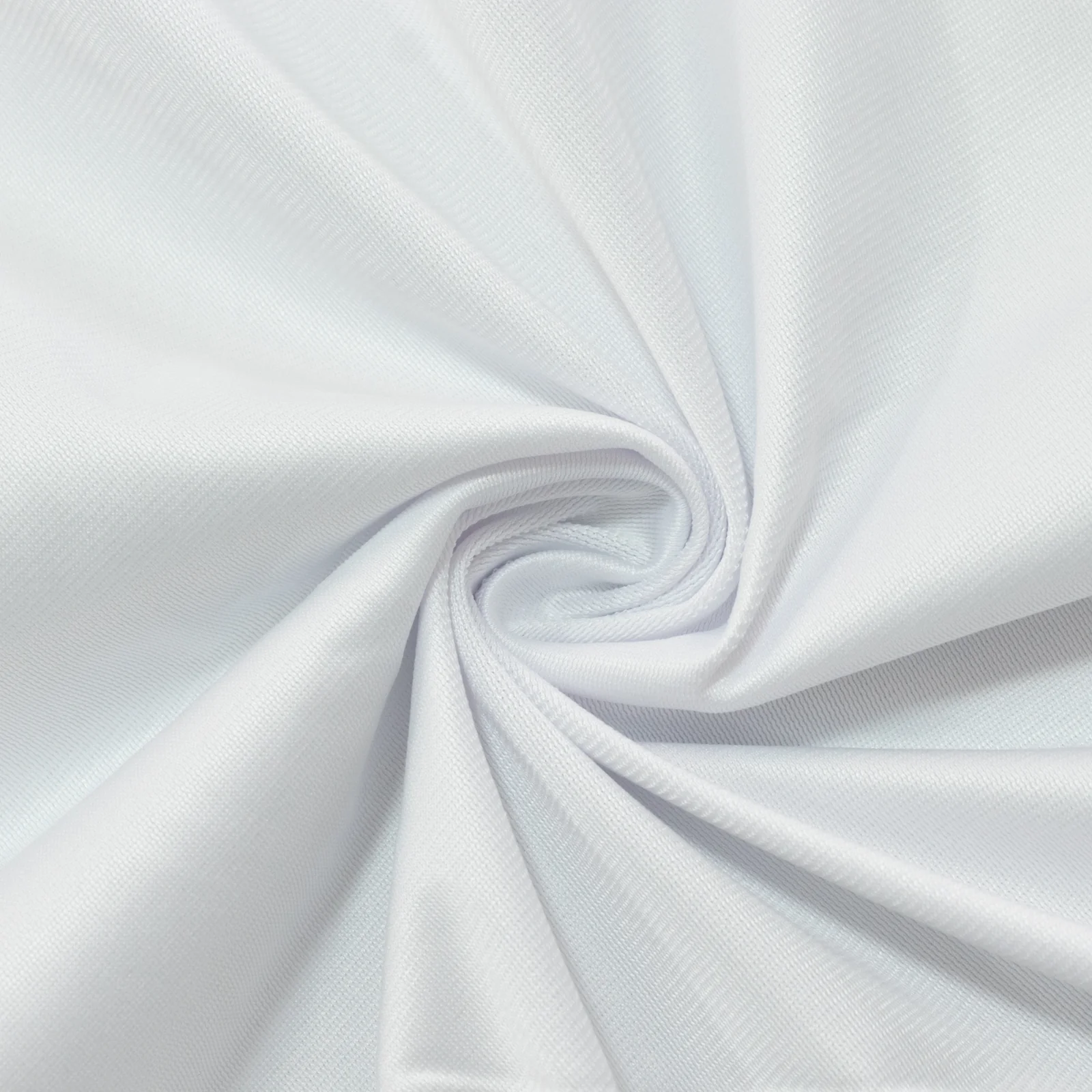 Scuba Rectangular Tablecloth 90"x132" White with Rounded Corners – Wrinkle Free, Stain Resistant, Seamless Table Cover - Image 9