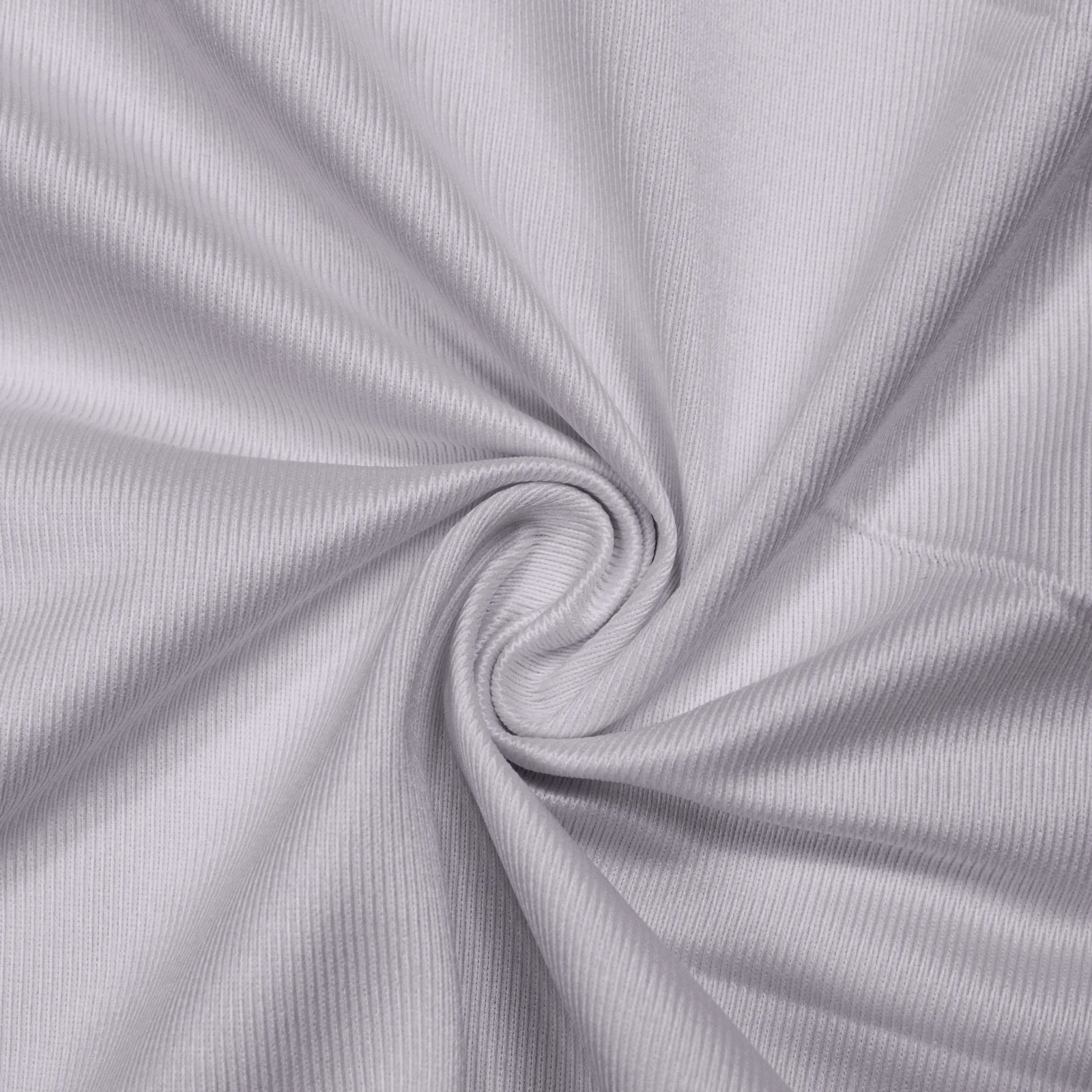 Scuba Polyester Backdrop Curtain Silver 10ftx10ft Durable Flame Resistant Wrinkle-Free Event Drape Panel With Rod Pocket - Image 8