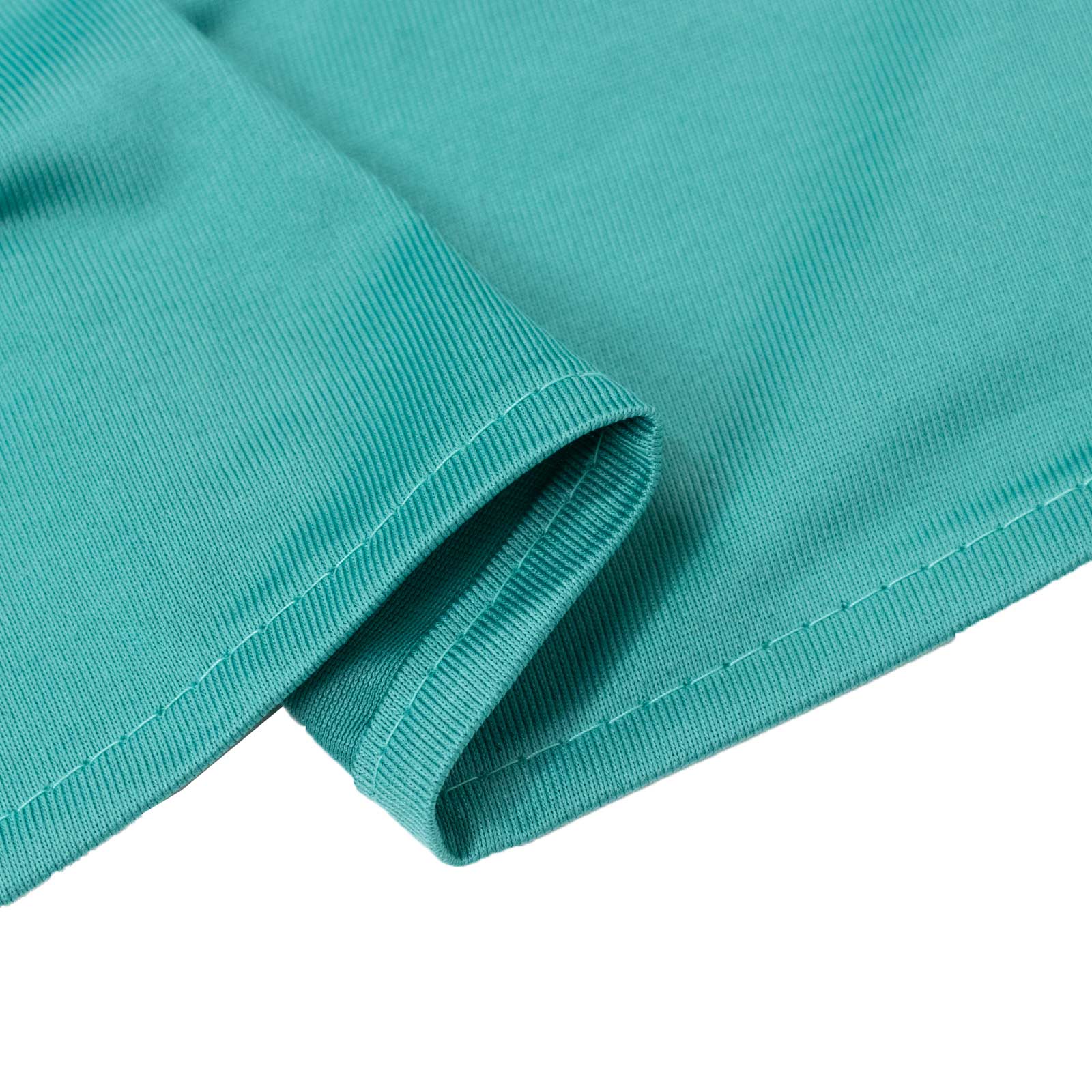 Scuba Polyester Backdrop Curtain Turquoise 10ftx10ft Durable Flame Resistant Wrinkle-Free Event Drape Panel With Rod Pocket - Image 9