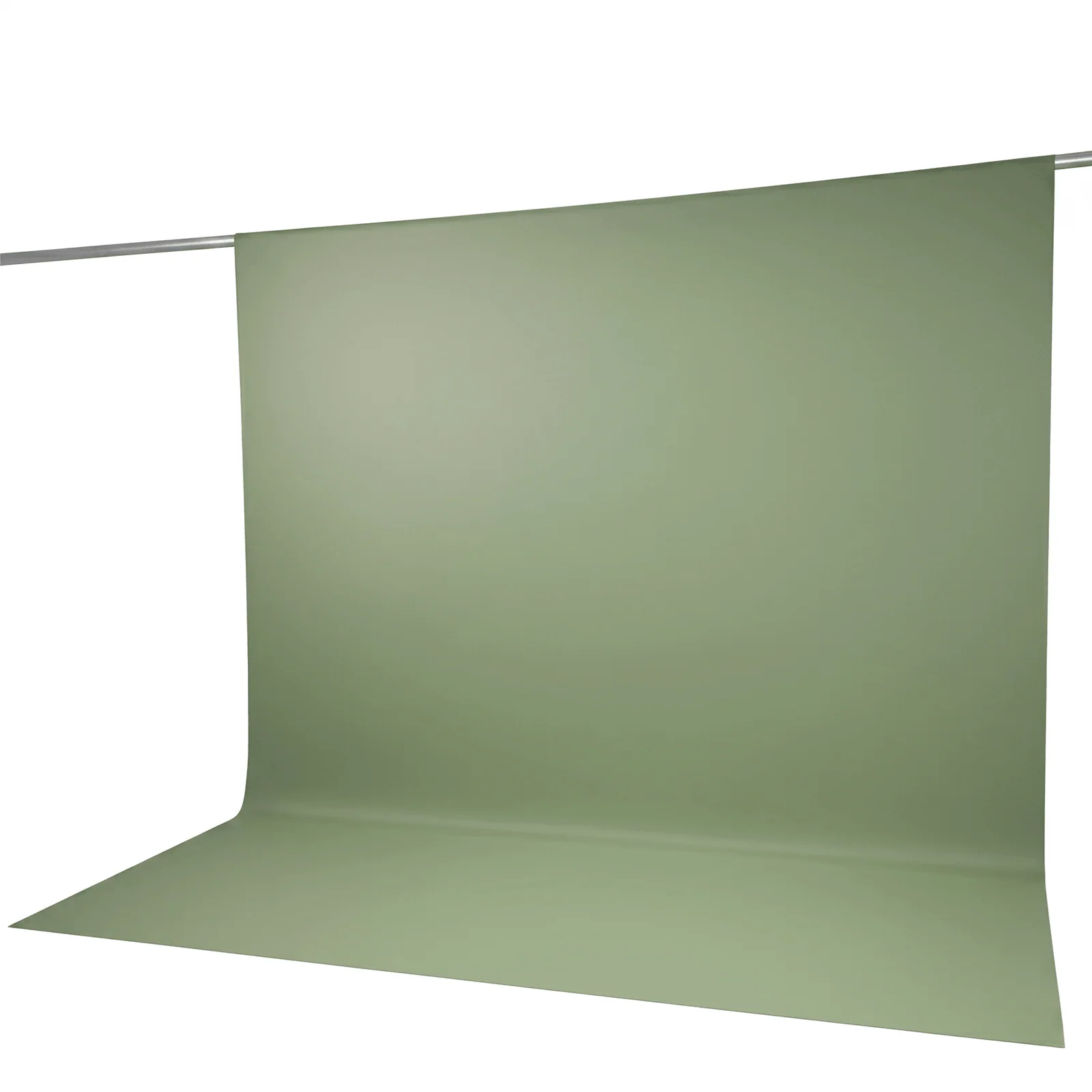 Scuba Polyester Backdrop Curtain Dusty Sage Green 10ftx12ft Durable Flame Resistant Wrinkle-Free Event Drape Panel With Rod Pocket - Image 6