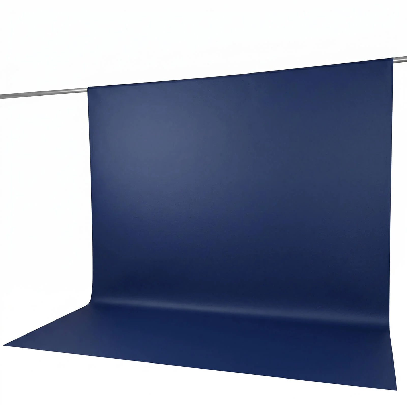 Scuba Polyester Backdrop Curtain Navy Blue 10ftx12ft Durable Flame Resistant Wrinkle-Free Event Drape Panel With Rod Pocket - Image 6