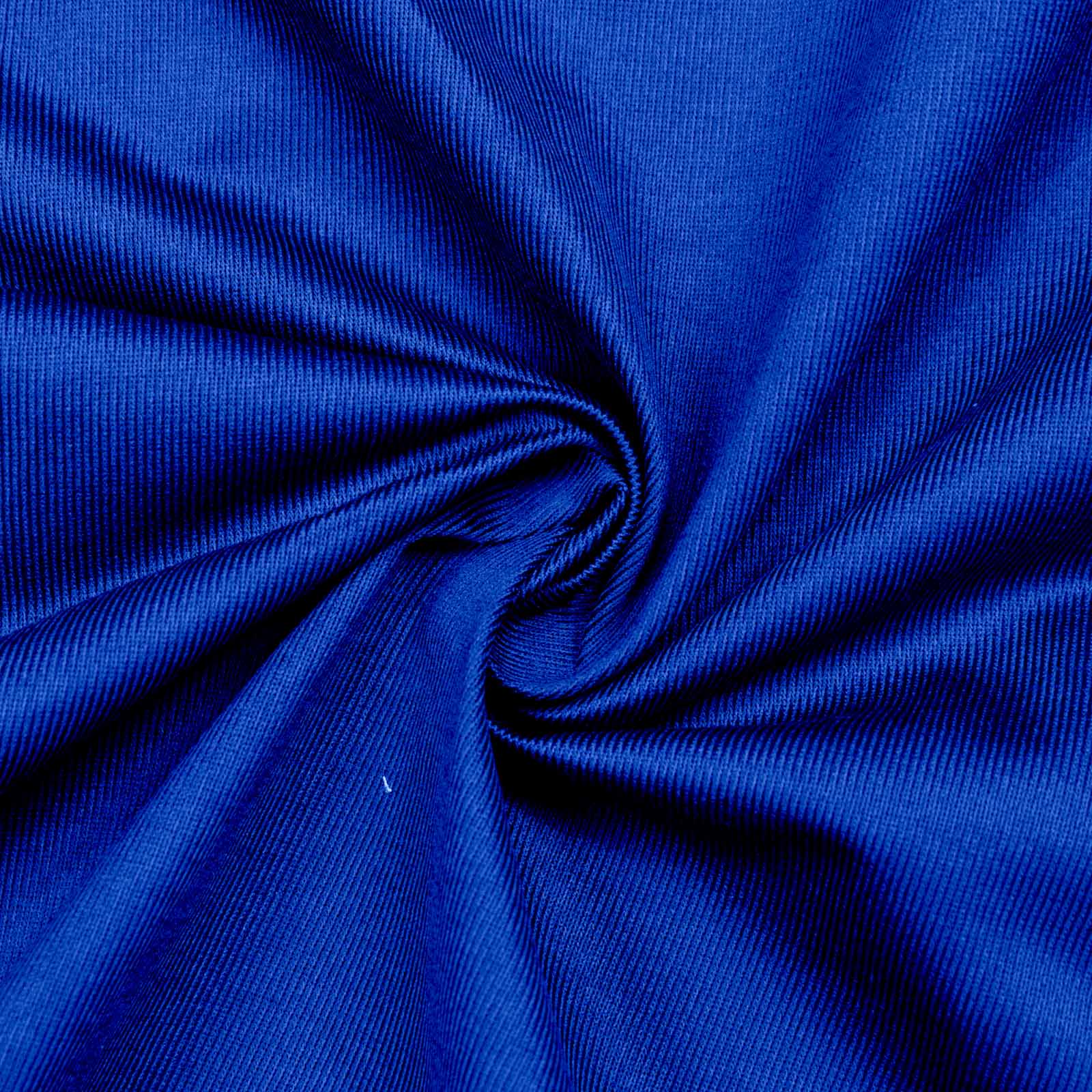 Scuba Polyester Backdrop Curtain Royal Blue 10ftx12ft Durable Flame Resistant Wrinkle-Free Event Drape Panel With Rod Pocket - Image 7