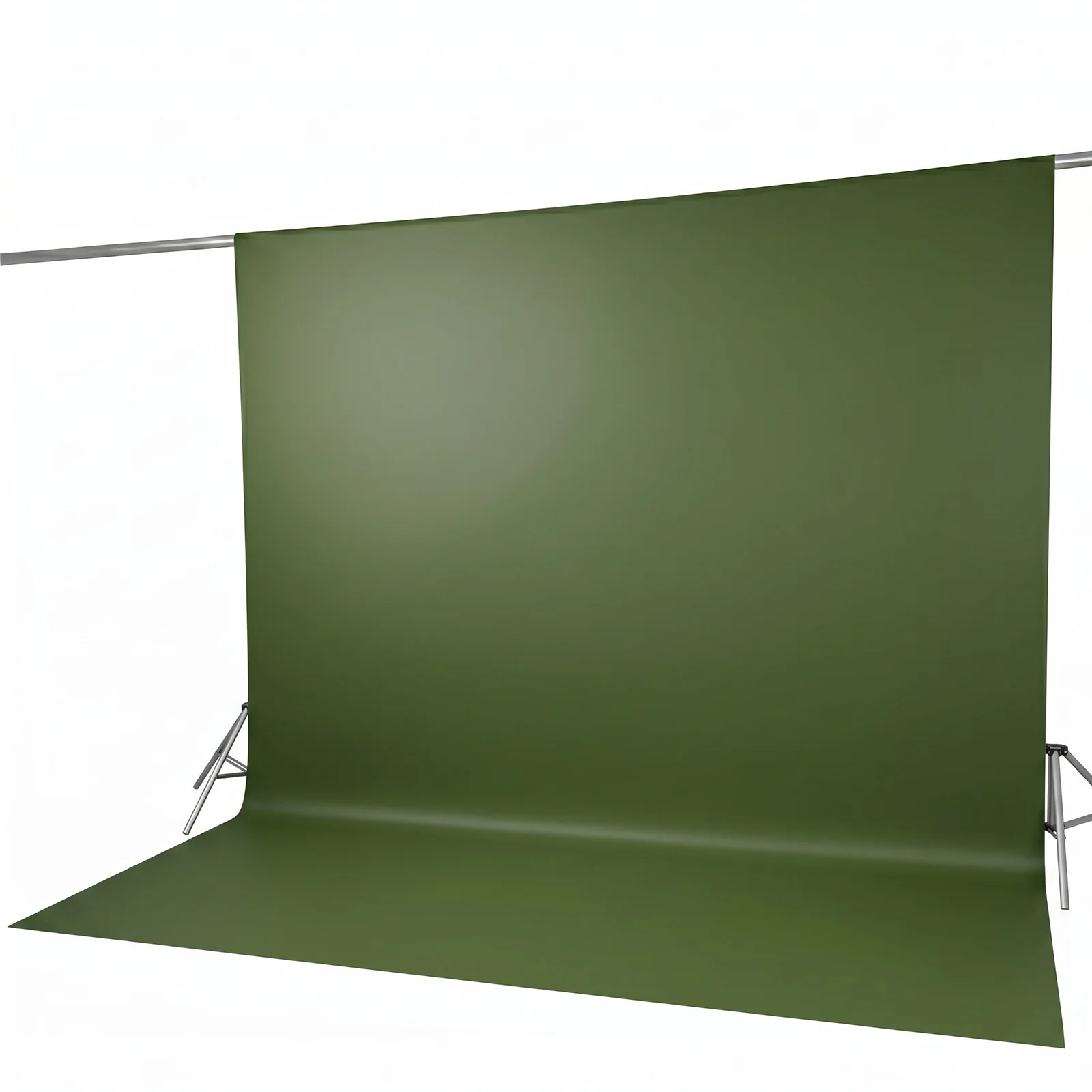 Scuba Polyester Backdrop Curtain Olive Green 10ftx12ft Durable Flame Resistant Wrinkle-Free Event Drape Panel With Rod Pocket - Image 8