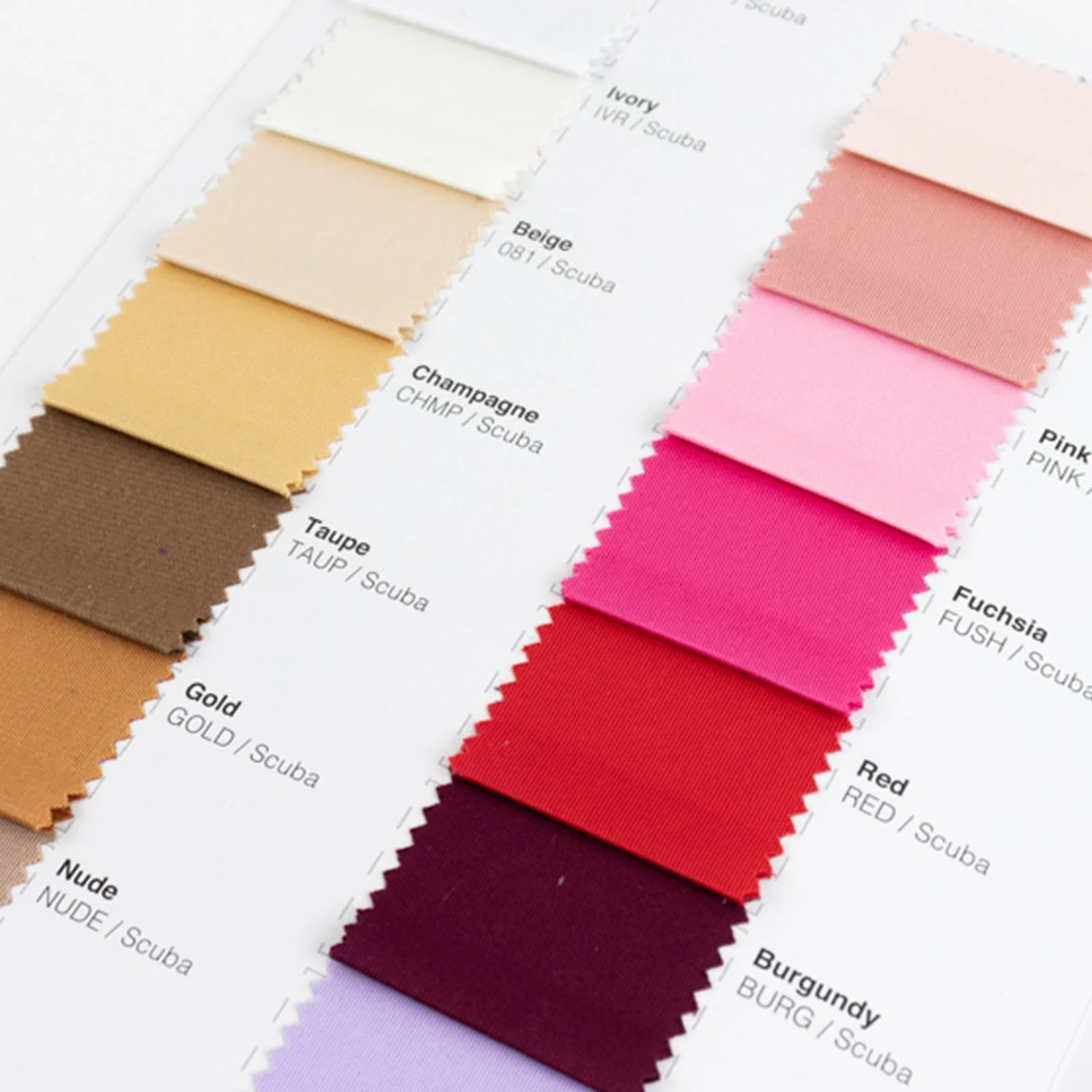 Scuba Polyester Fabric Sample Book - 30 Colors, High-Quality Swatches for Upholstery, Sewing and Craft Projects - Image 8
