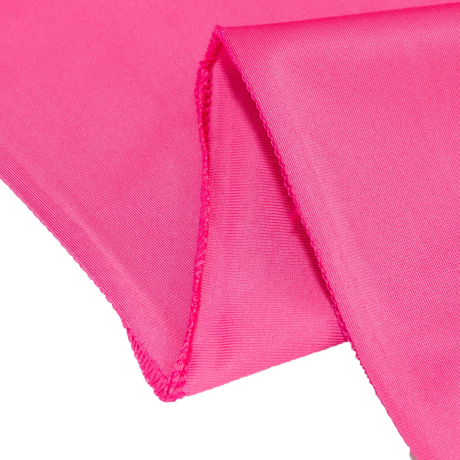 Scuba Polyester Table Runner 12"x108" Fuchsia - Wrinkle-Free Table Linen - Image 6