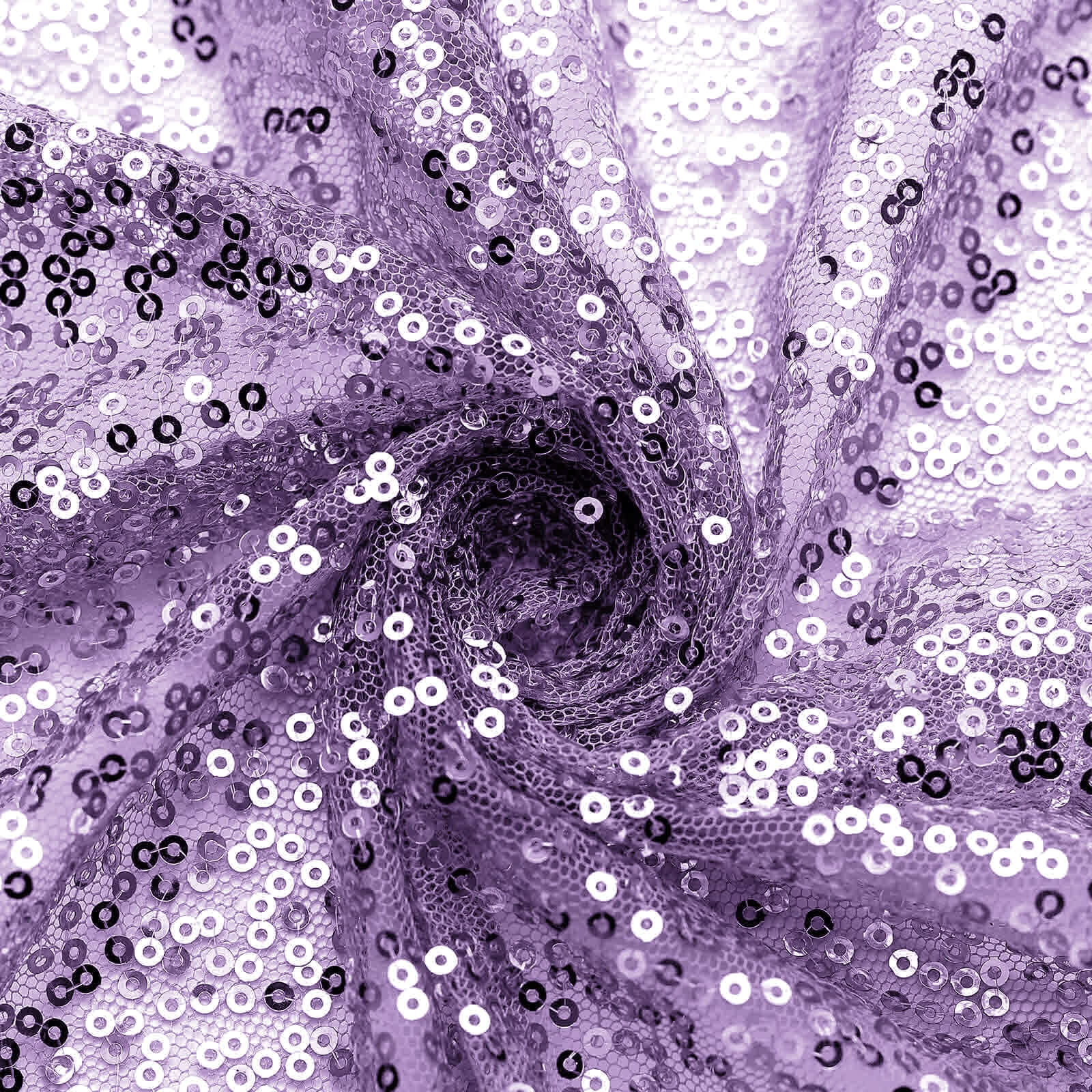 Sequin Napkin 20"x20" Lavender Lilac - Sparkling Reusable Cloth Napkin - Image 15
