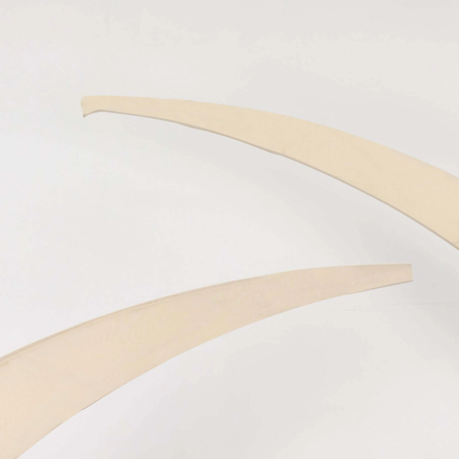 Set of 2 Beige Spandex Half Crescent Moon Wedding Arch Covers, Custom Fitted Backdrop Stand Cover for Curved Arbor Flower Balloon Frame - Image 6
