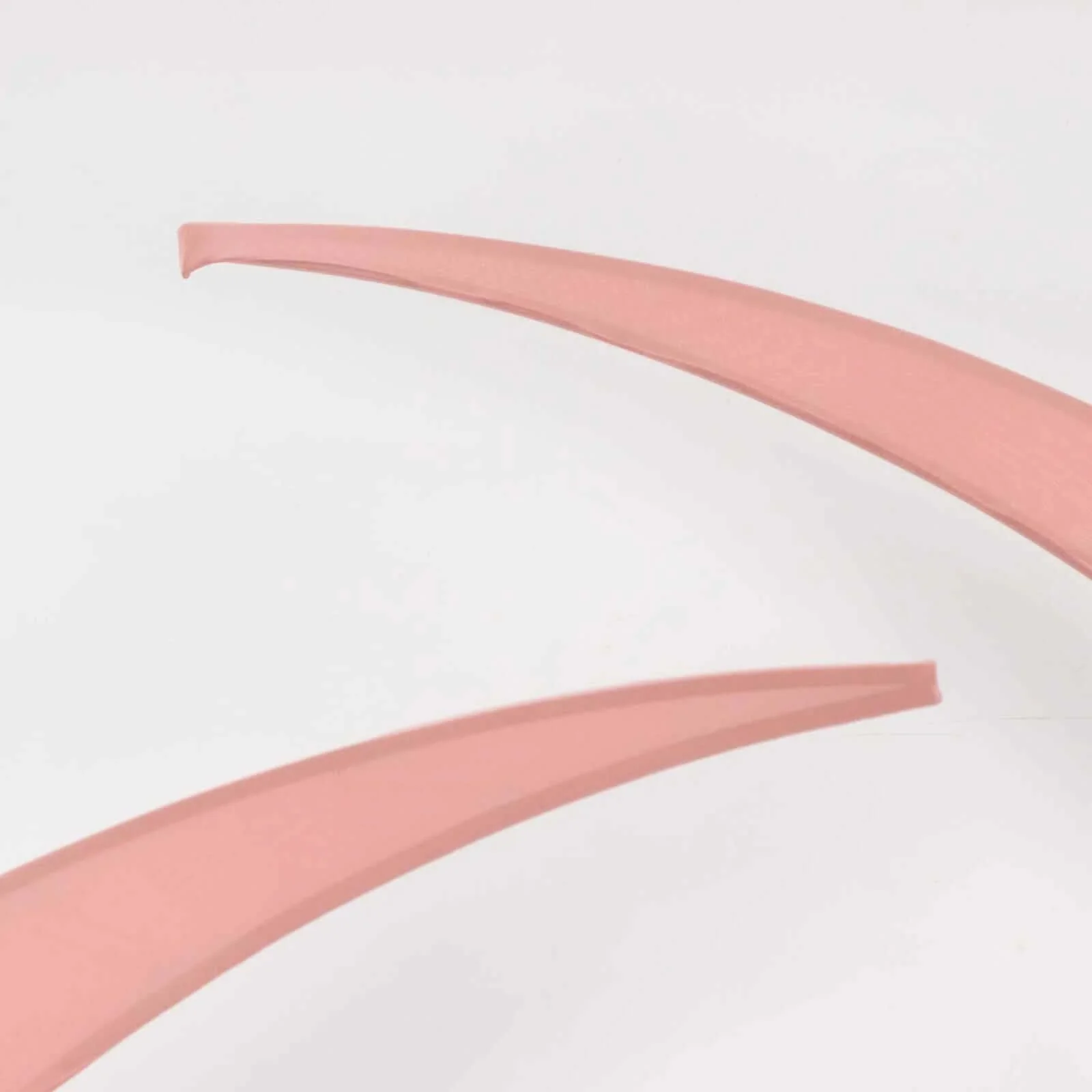 Set of 2 Dusty Rose Spandex Half Crescent Moon Wedding Arch Covers, Custom Fitted Backdrop Stand Cover for Curved Arbor Flower Balloon Frame - Image 6