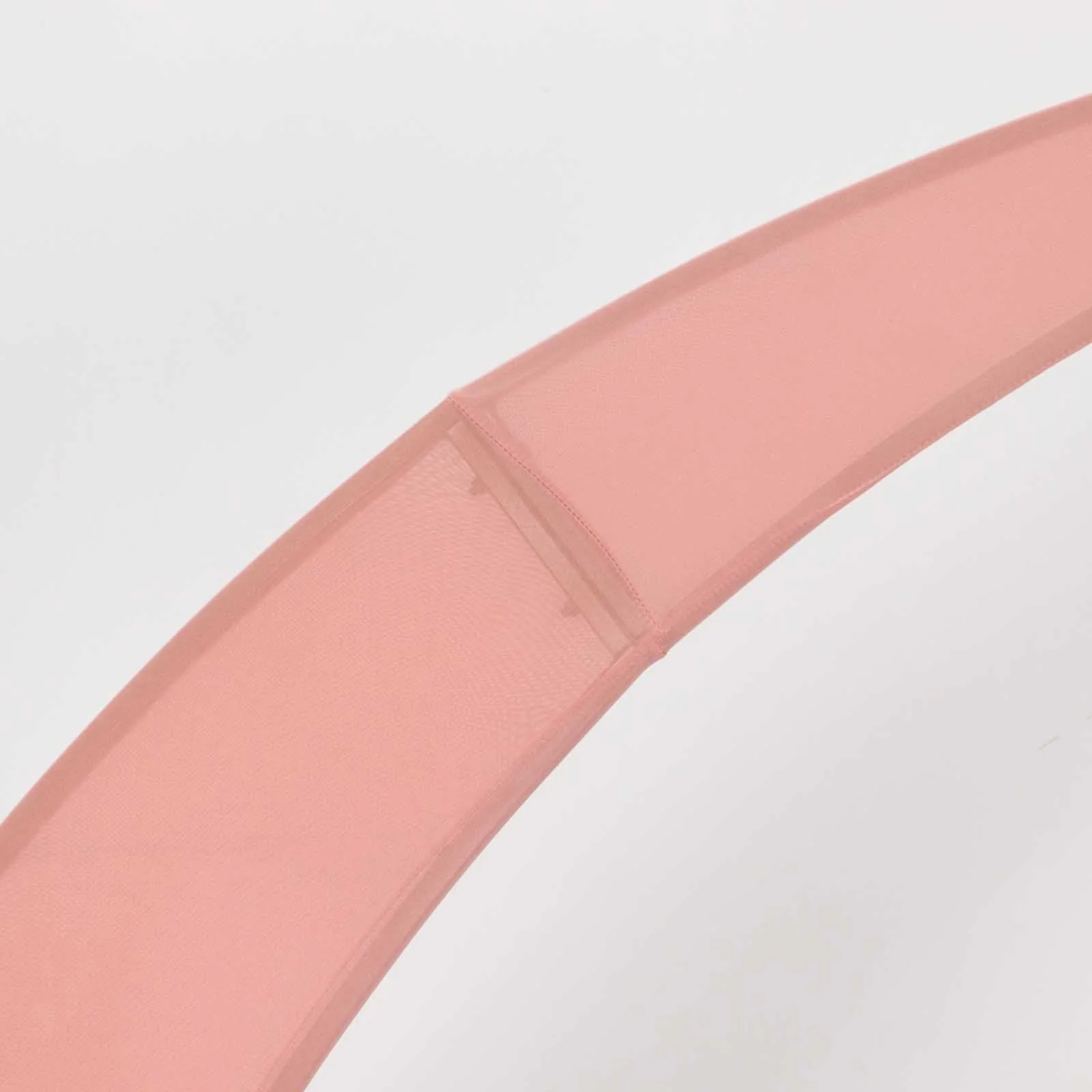 Set of 2 Dusty Rose Spandex Half Crescent Moon Wedding Arch Covers, Custom Fitted Backdrop Stand Cover for Curved Arbor Flower Balloon Frame - Image 9