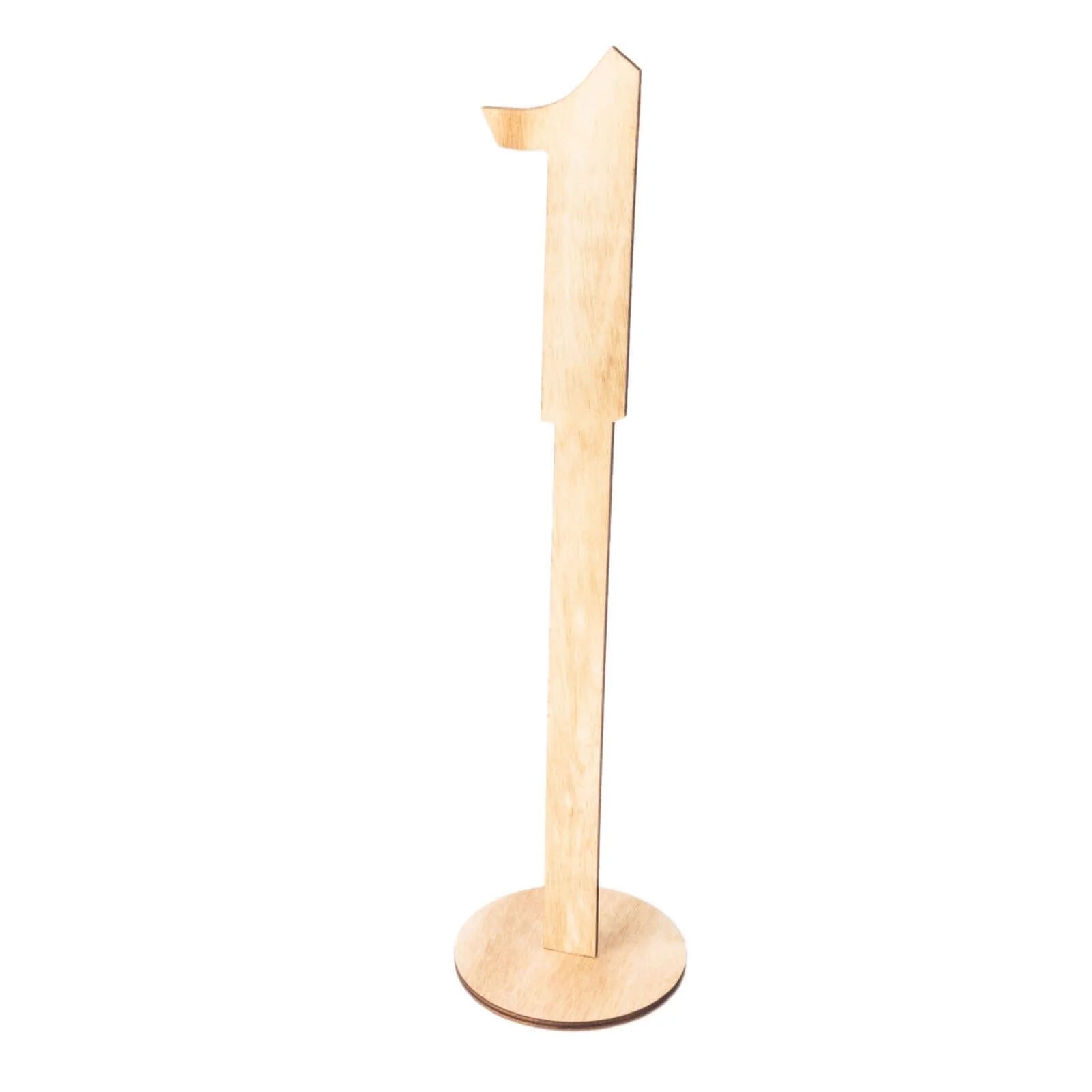 Set of 20 Wooden Wedding Table Numbers 1-20 Natural with Round Holder Base 11" Tall - Rustic Signs for Event Decor - Image 7