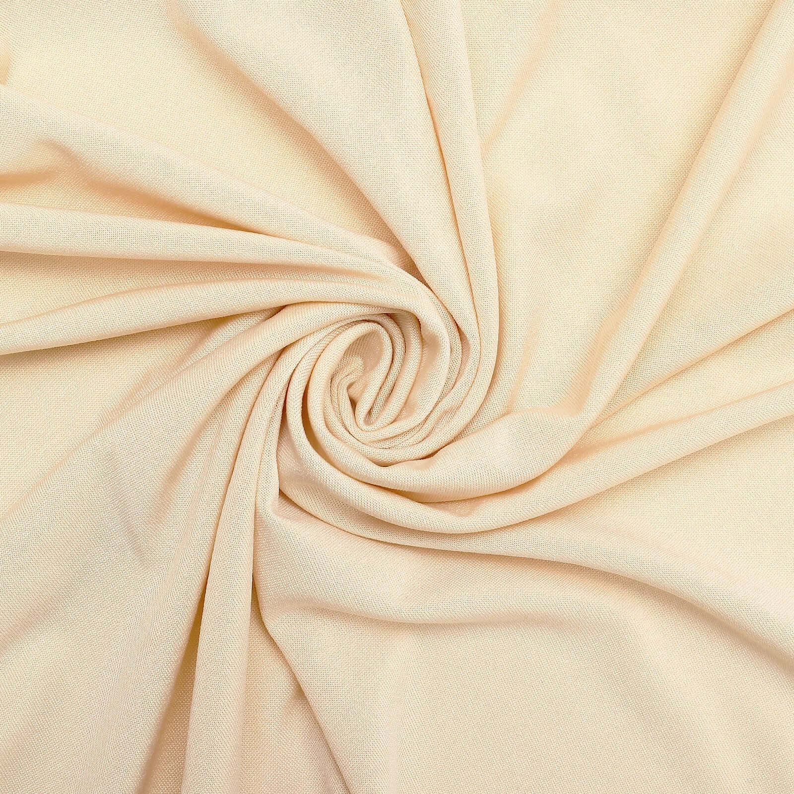 Set of 4 Matte Beige Spandex Fitted Wedding Arch Covers For Round Top Chiara Backdrop Stands 4ft,5ft,6ft,7ft - Image 8