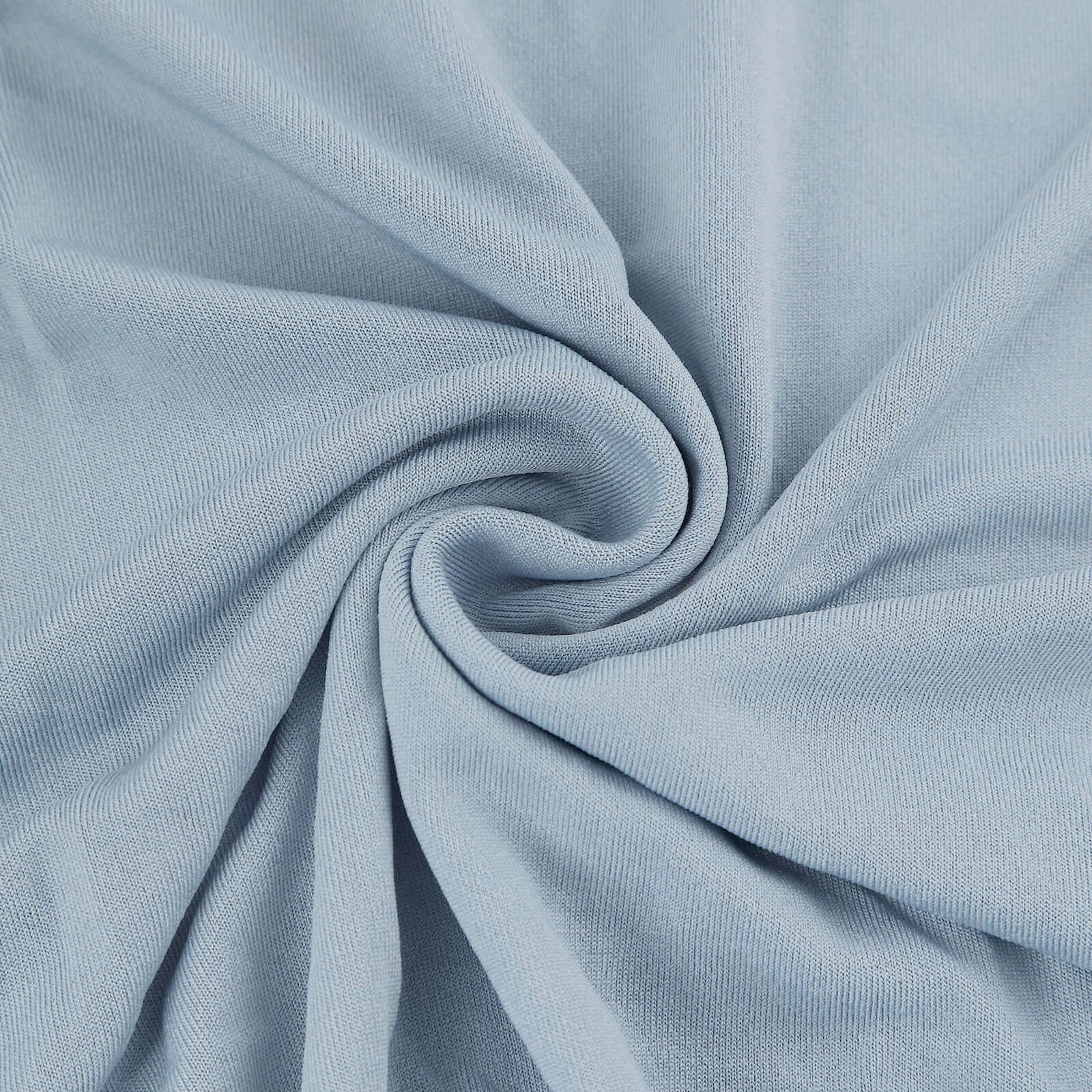 Set of 5 Dusty Blue Spandex Cylinder Pillar Prop Covers, Stretchable Pedestal Stand Covers - 160 GSM - Image 8