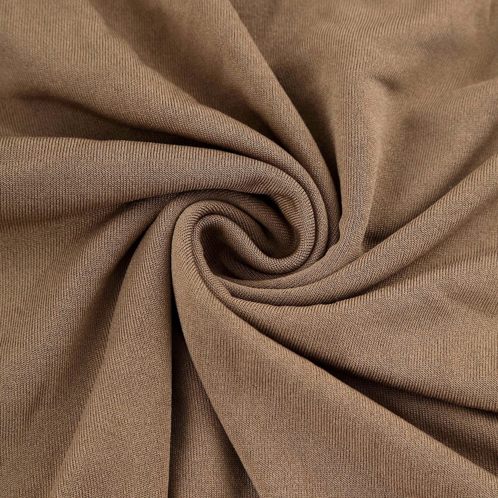 Set of 5 Taupe Spandex Cylinder Pillar Prop Covers, Stretchable Pedestal Stand Covers - 160 GSM - Image 8