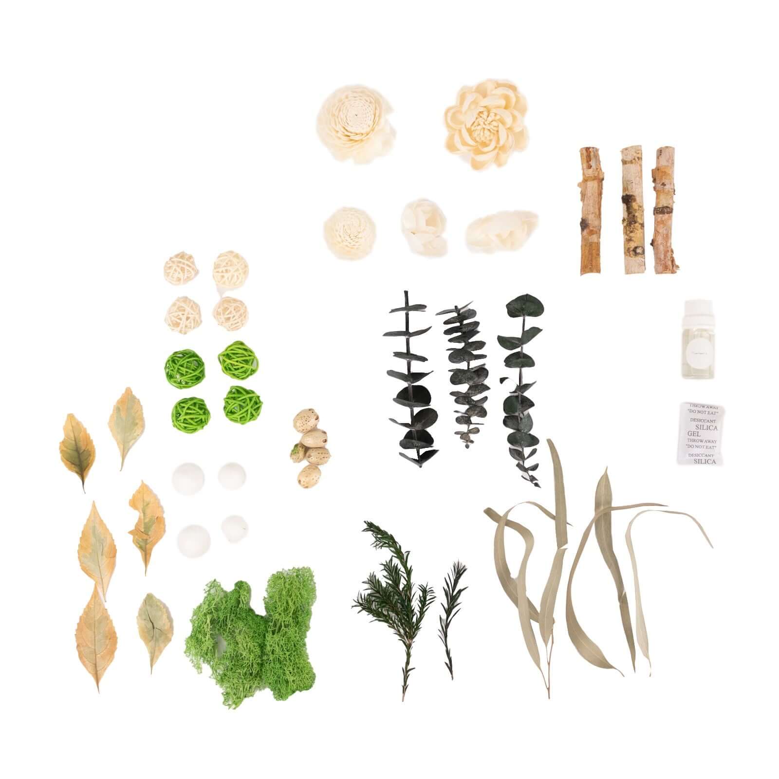 Set of Assorted Potpourri Vase Fillers Natural Dried with Vanilla Fragrance Oil - Decorative Craft Supplies - Image 13