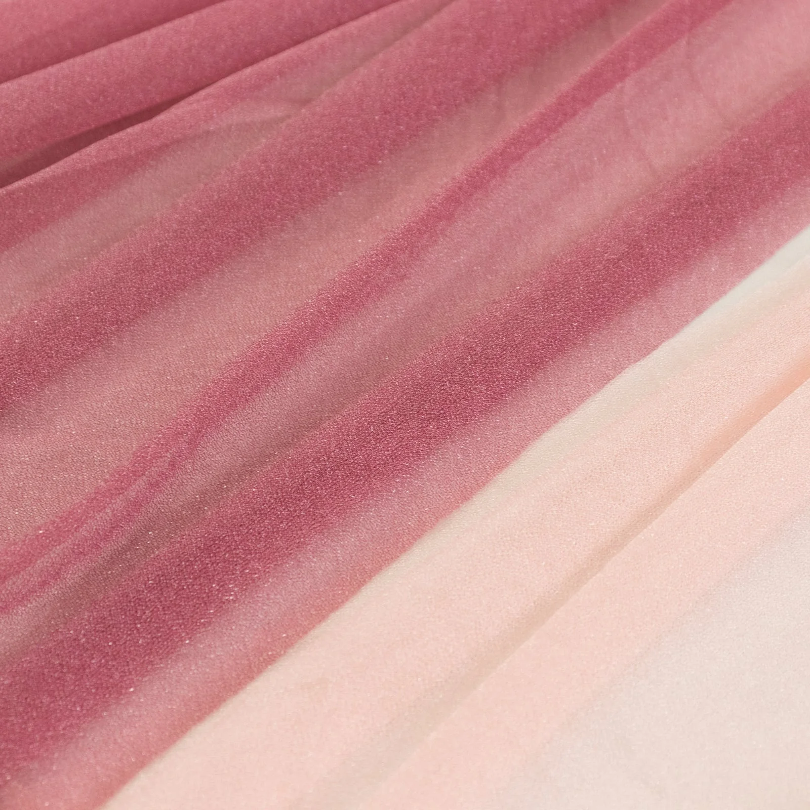 Sheer Chiffon Table Skirt 14ft Mauve and Blush – Pleated Ruffle Skirting with Polyester Backing, Shimmer Sheer, Wrinkle-Free Fabric - Image 7