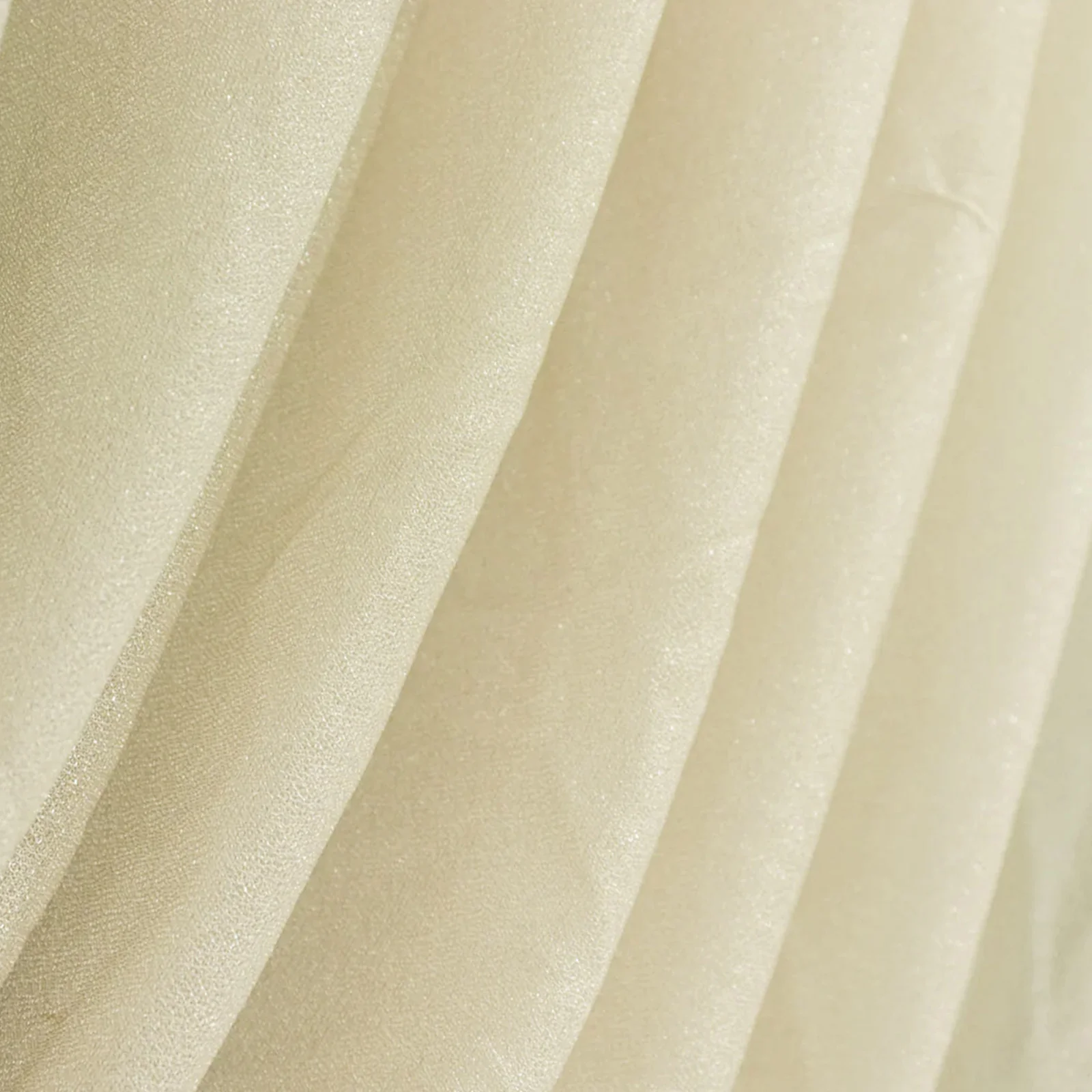 Sheer Chiffon Valance Curtain 4ft x 6ft – Beige Wedding Arch Voile Drape with Rod Pocket, Backdrop Panel - Image 6