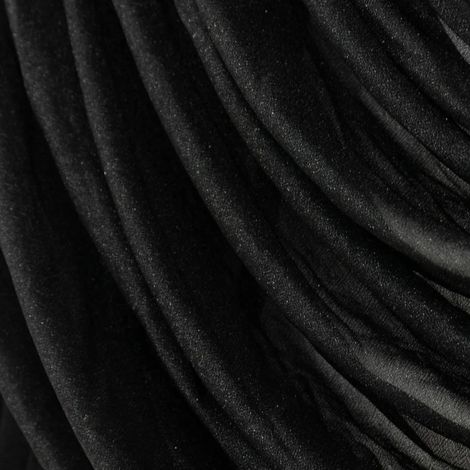 Sheer Chiffon Valance Curtain 4ft x 6ft – Black Wedding Arch Voile Drape with Rod Pocket, Backdrop Panel - Image 7
