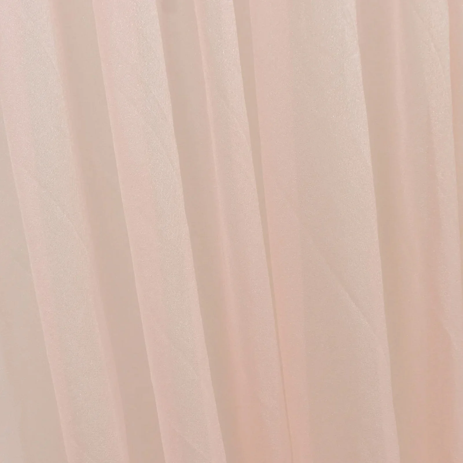 Sheer Chiffon Valance Curtain 4ft x 5ft – Blush Wedding Arch Voile Drape with Rod Pocket, Backdrop Panel - Image 7