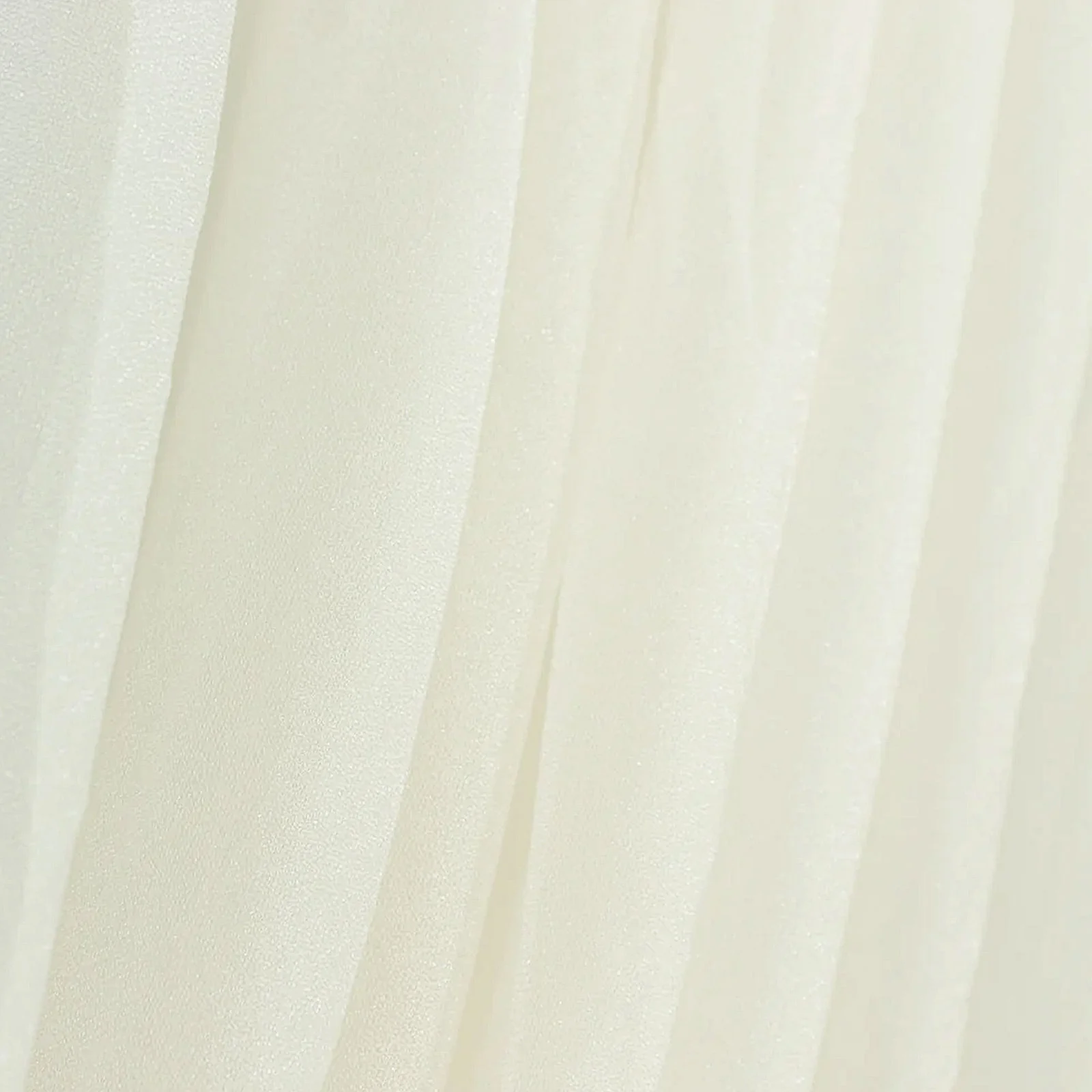 Sheer Chiffon Valance Curtain 4ft x 6ft – Ivory Wedding Arch Voile Drape with Rod Pocket, Backdrop Panel - Image 7