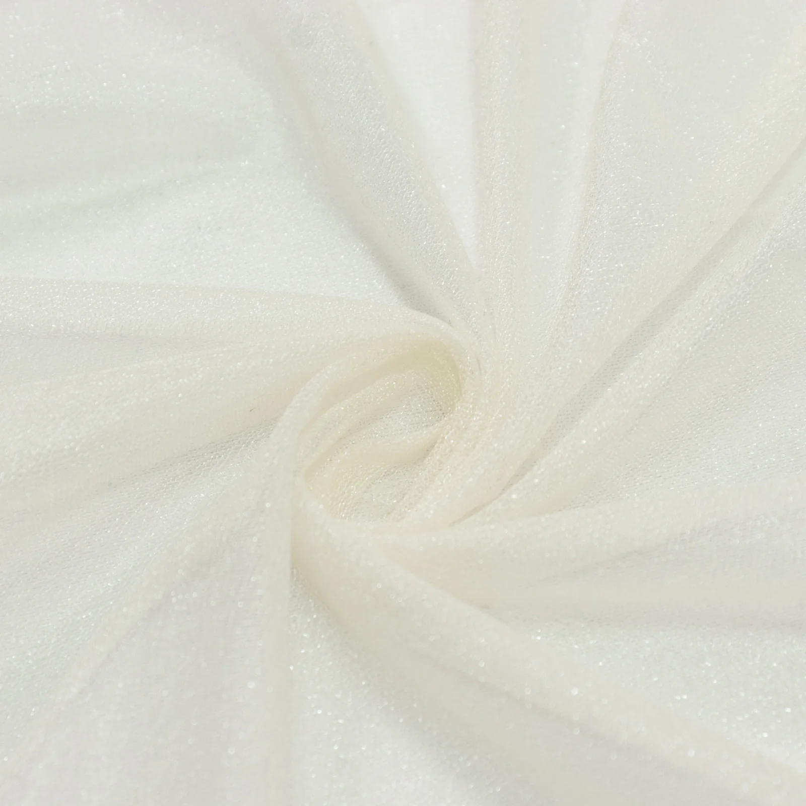 Sheer Wedding Arch Drape 5ft × 10ft Ivory – Backdrop Curtain Panel with Rod Pocket - Image 7