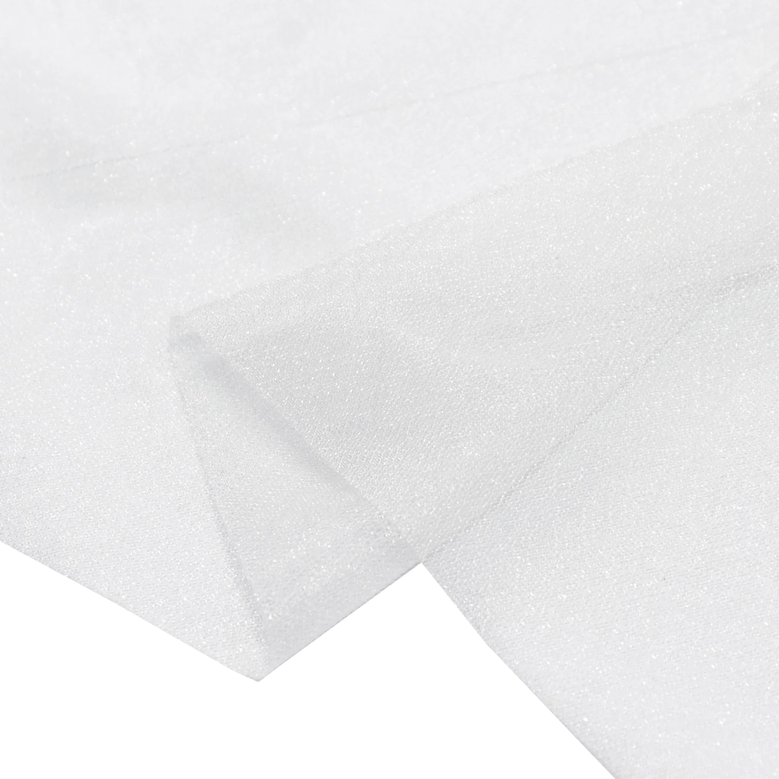 Sheer Wedding Arch Drape 5ft × 10ft White – Backdrop Curtain Panel with Rod Pocket - Image 7