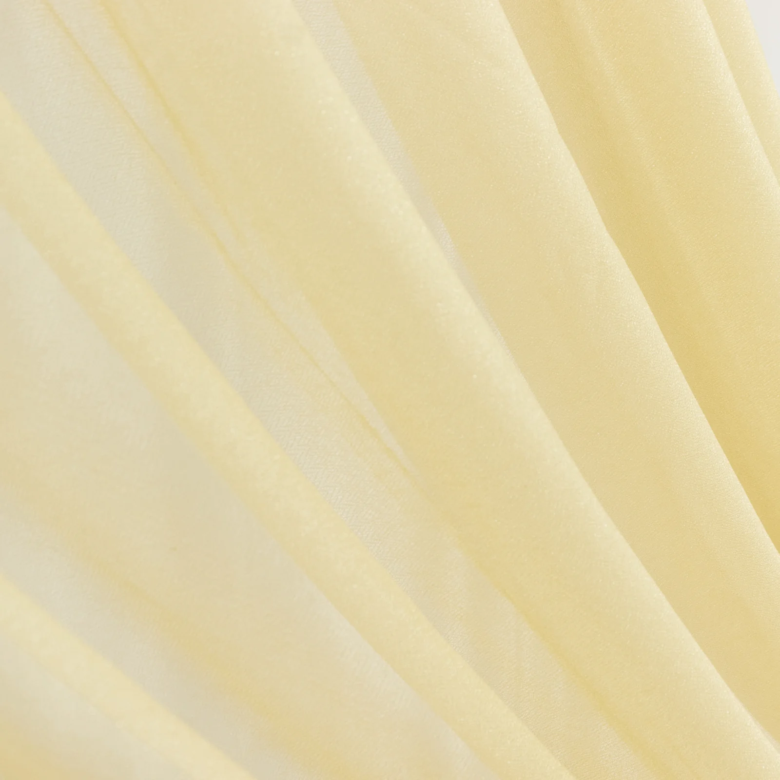 Sheer Wedding Arch Drape – 5ftx14ft Champagne Sheer Curtain Backdrop, Ceiling Drapery Panel - Image 2