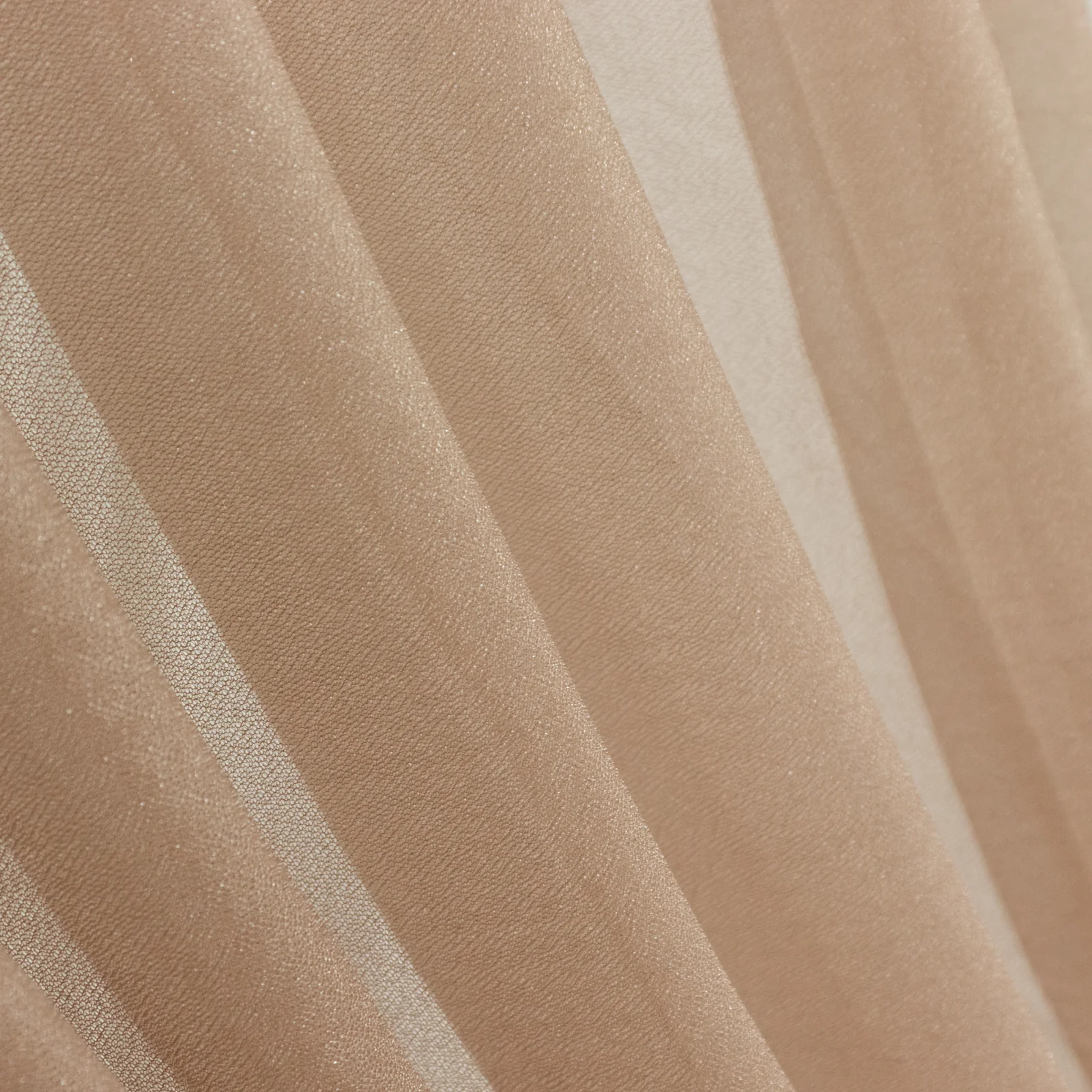 Sheer Wedding Arch Drape – 5ftx14ft Taupe Sheer Curtain Backdrop, Ceiling Drapery Panel - Image 2