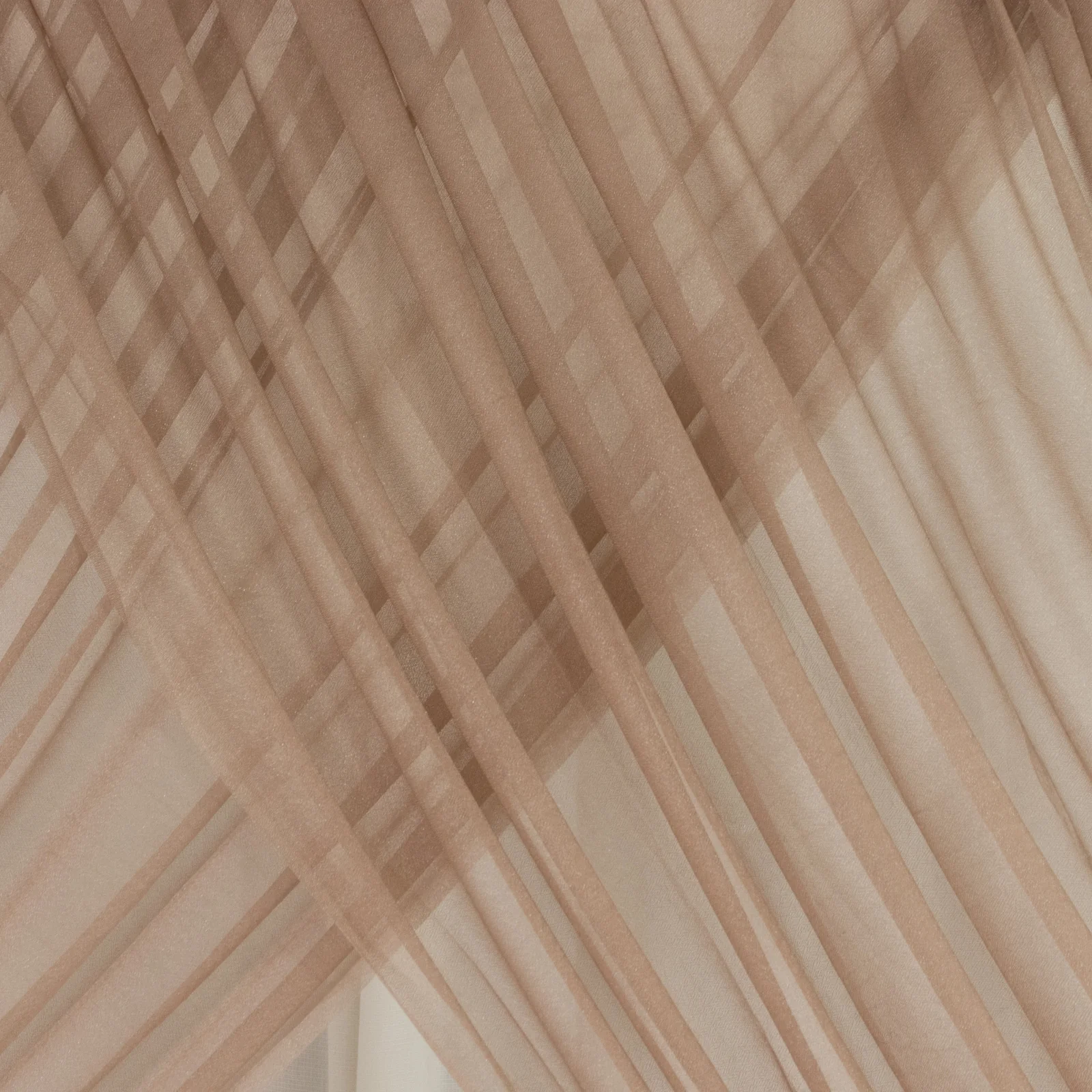 Sheer Wedding Arch Drape – 5ftx14ft Taupe Sheer Curtain Backdrop, Ceiling Drapery Panel - Image 7