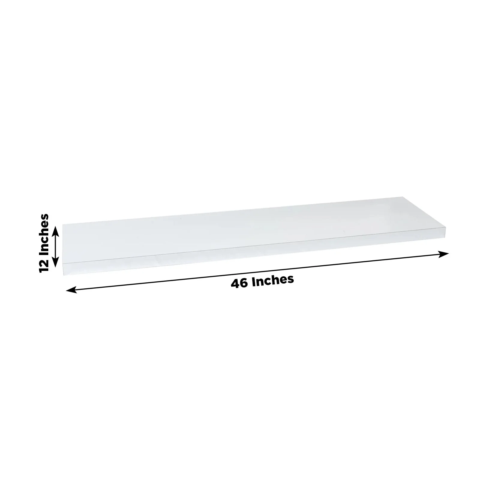 Silver Plexiglass Connector Plate for Rectangular Pillar Pedestal - Image 3