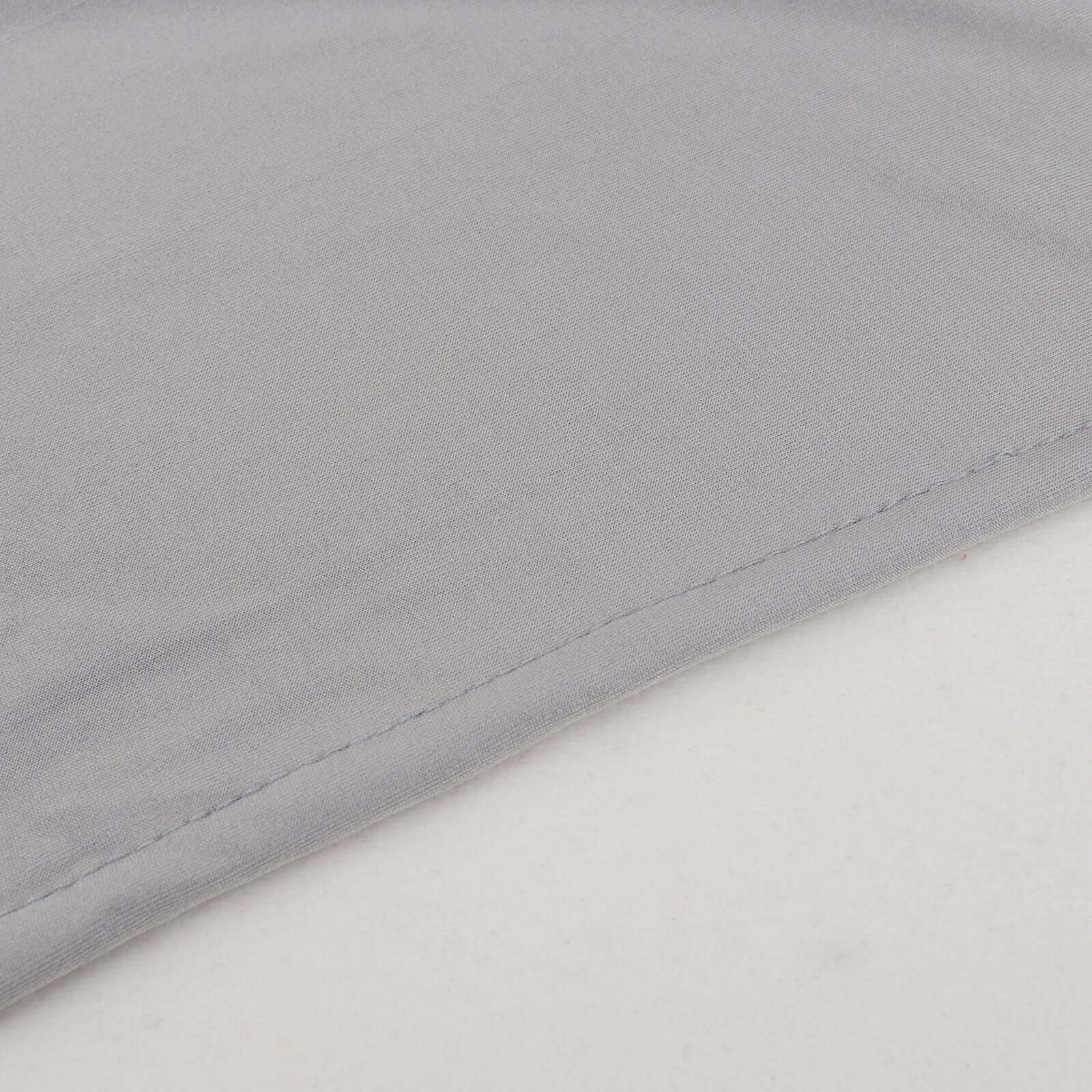 Silver Spandex 4-Way Stretch Fabric Bolt, DIY Craft Fabric Roll - 60"x10 Yards - Image 6