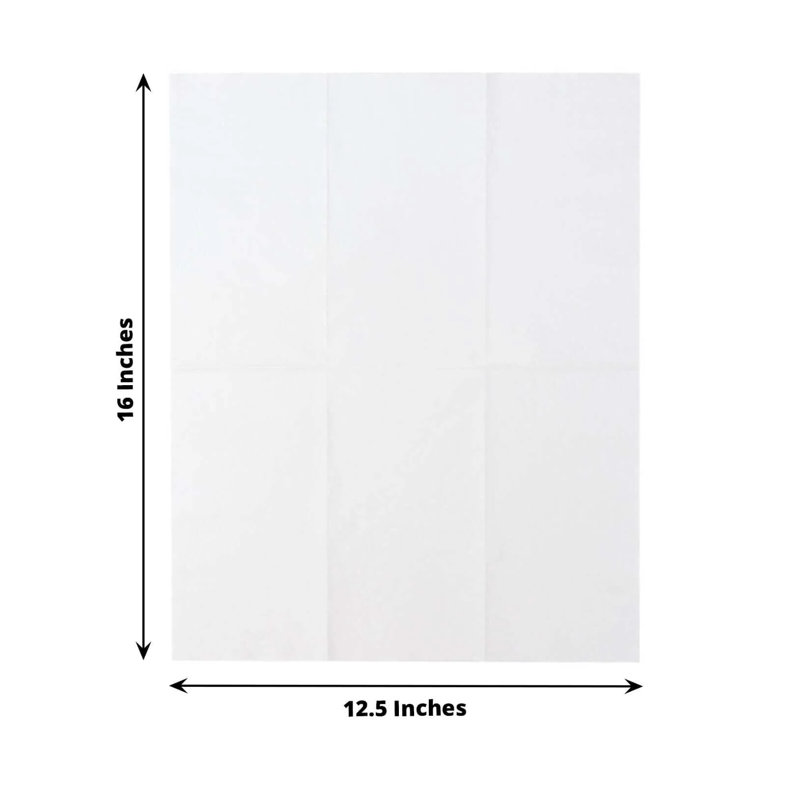 50-Pack Paper Napkins 2-Ply Soft White - Dinner Party Napkins for Wedding Receptions and Cocktails - Image 3