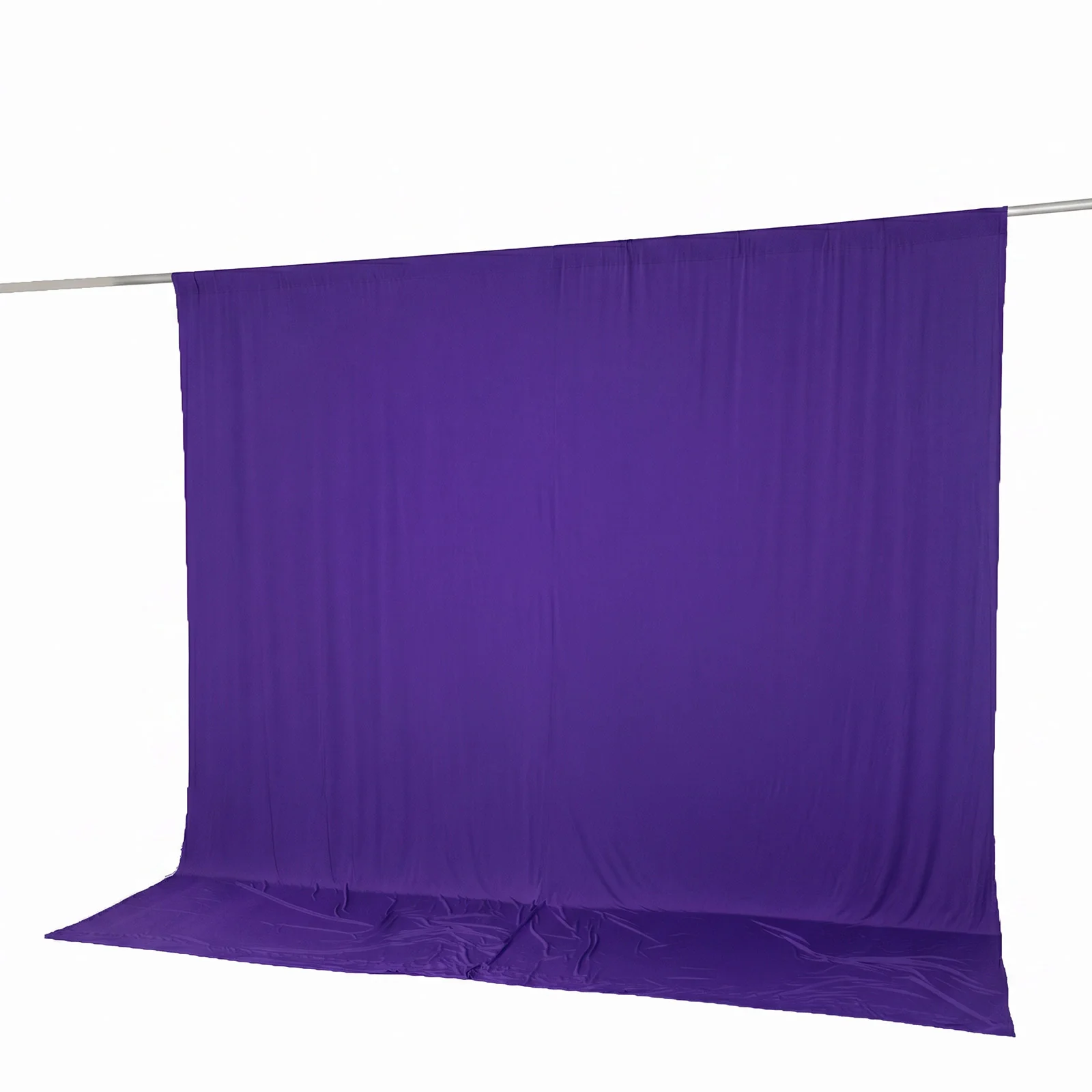 Spandex Backdrop Curtain Purple 10ft x 10ft, 4-Way Stretch Wrinkle-Free Photo Booth Backdrop with Rod Pockets for Wedding & Events - Image 8