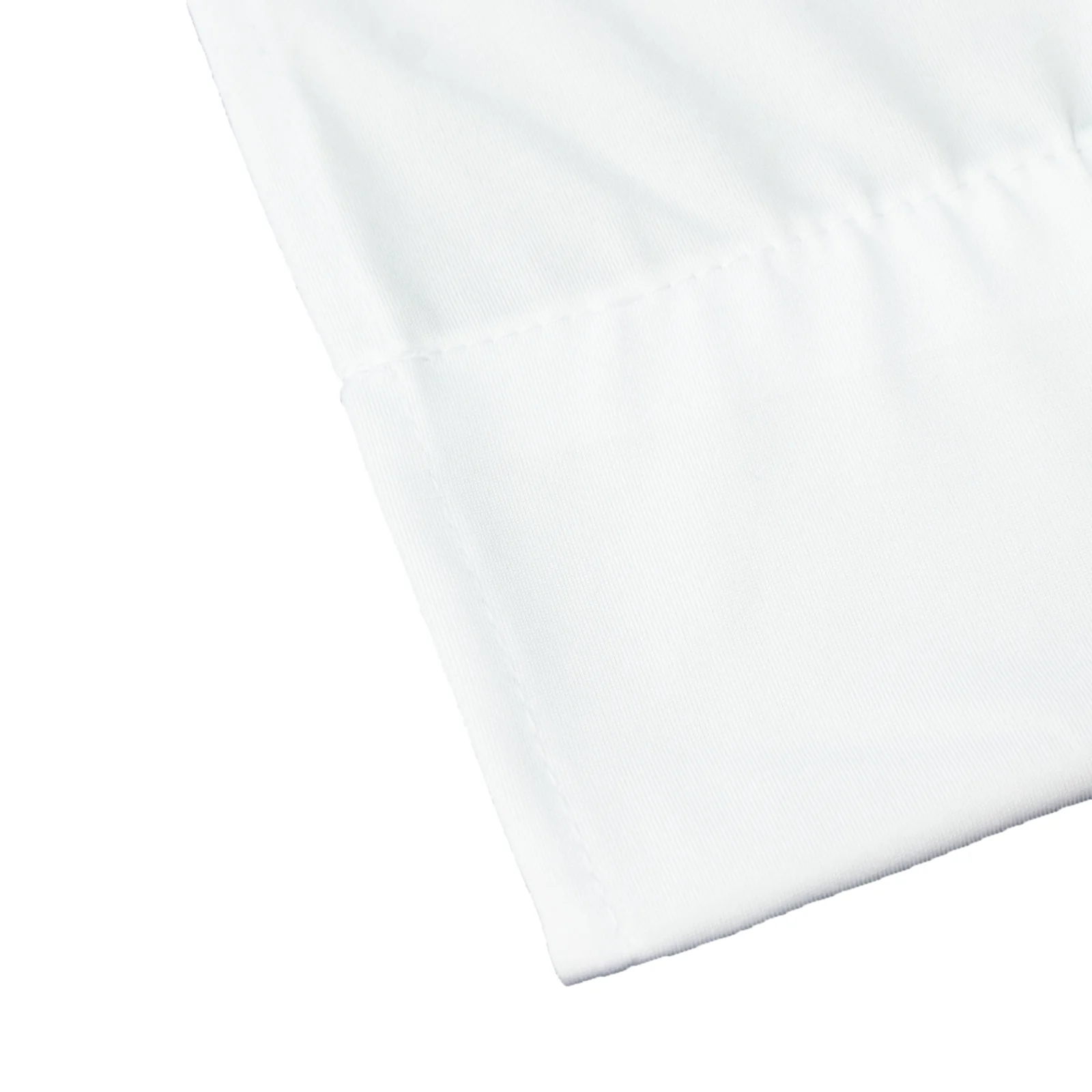 Spandex Ceiling Drape Panel – White, 5ft x 32ft Wrinkle-Free 4-Way Stretch Fabric, Extra-Long Curtain for Event Ceiling or Backdrop Décor - Image 8