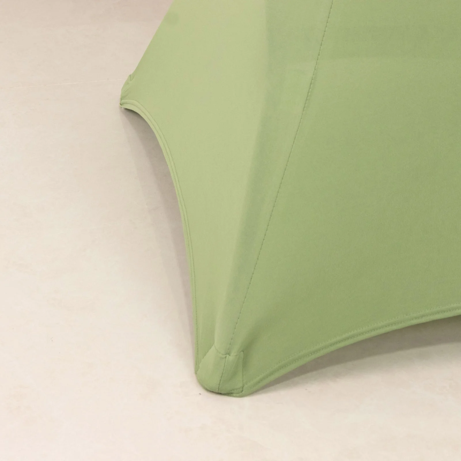 Spandex Cocktail Table Cover 36" Round Sage Green High Top Tables - Easy to Maintain Stretch Fitted Highboy Tablecloth - Image 8