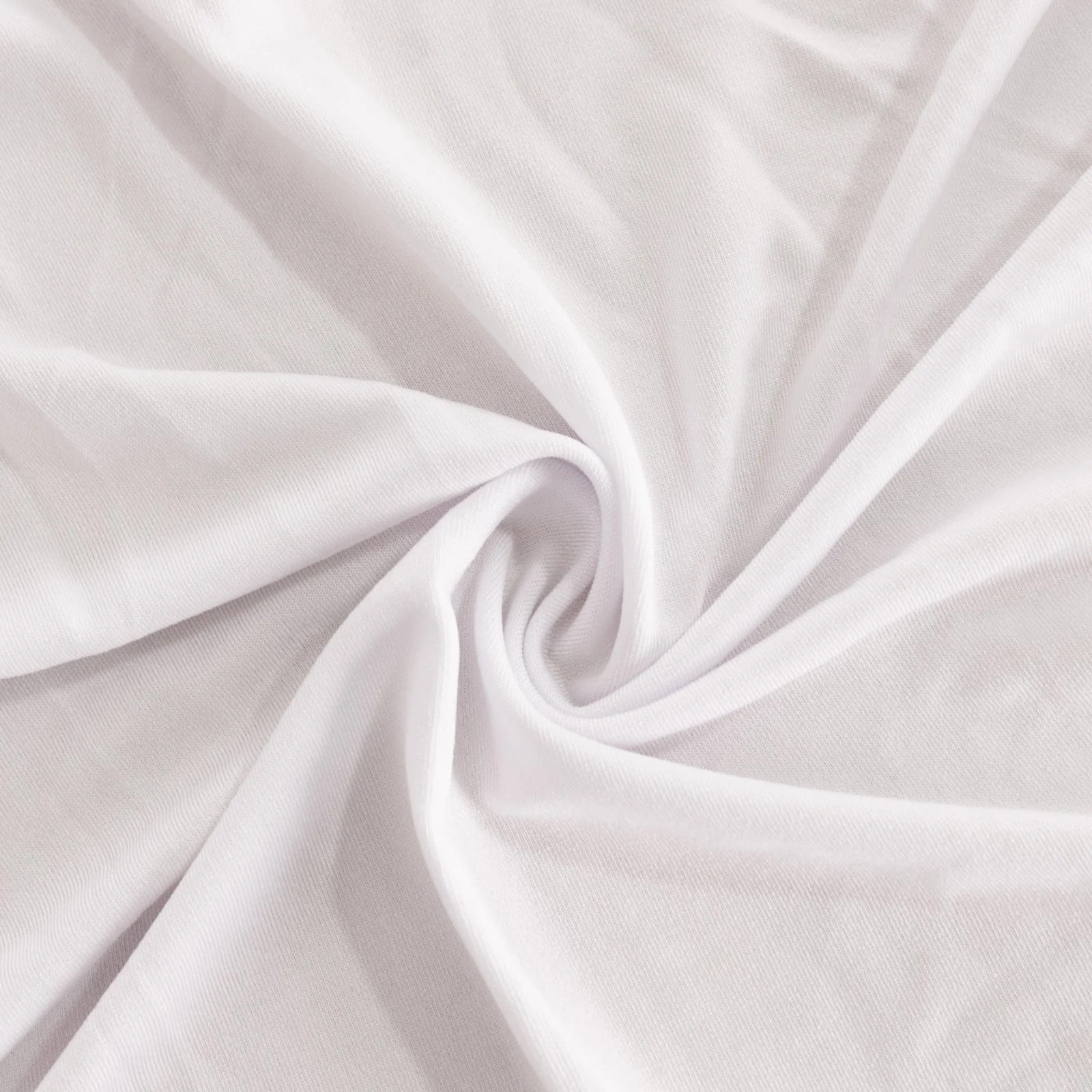 Spandex Cocktail Table Cover 36" Round White High Top Tables - Easy to Maintain Stretch Fitted Highboy Tablecloth - Image 7