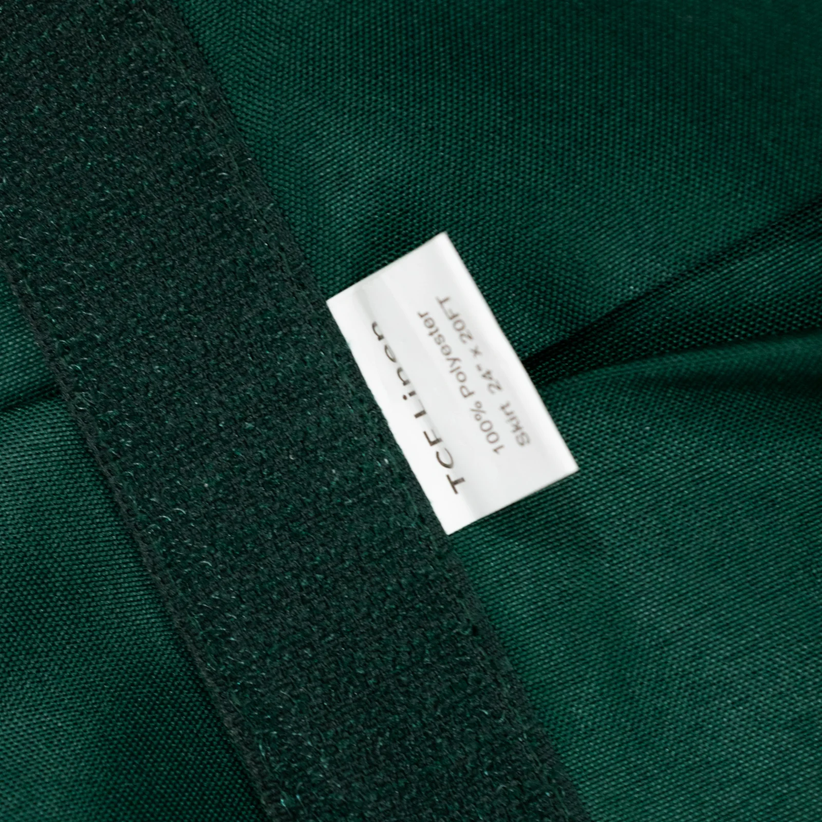 Portable Stage Skirting Polyester Shirred Pleat Stage Cover for Wedding Platform Hunter Emerald Green - 24"x20ft - Image 8
