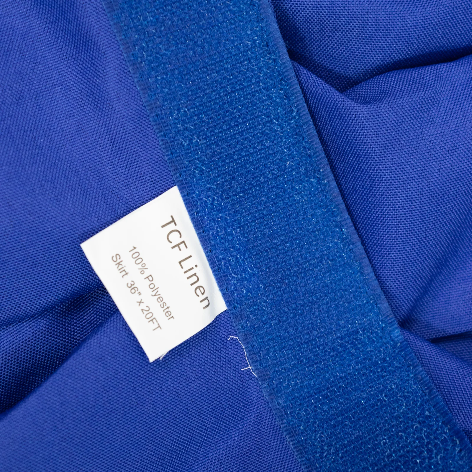 Portable Stage Skirting Polyester Shirred Pleat Stage Cover for Wedding Platform Royal Blue - 36"x20ft - Image 7