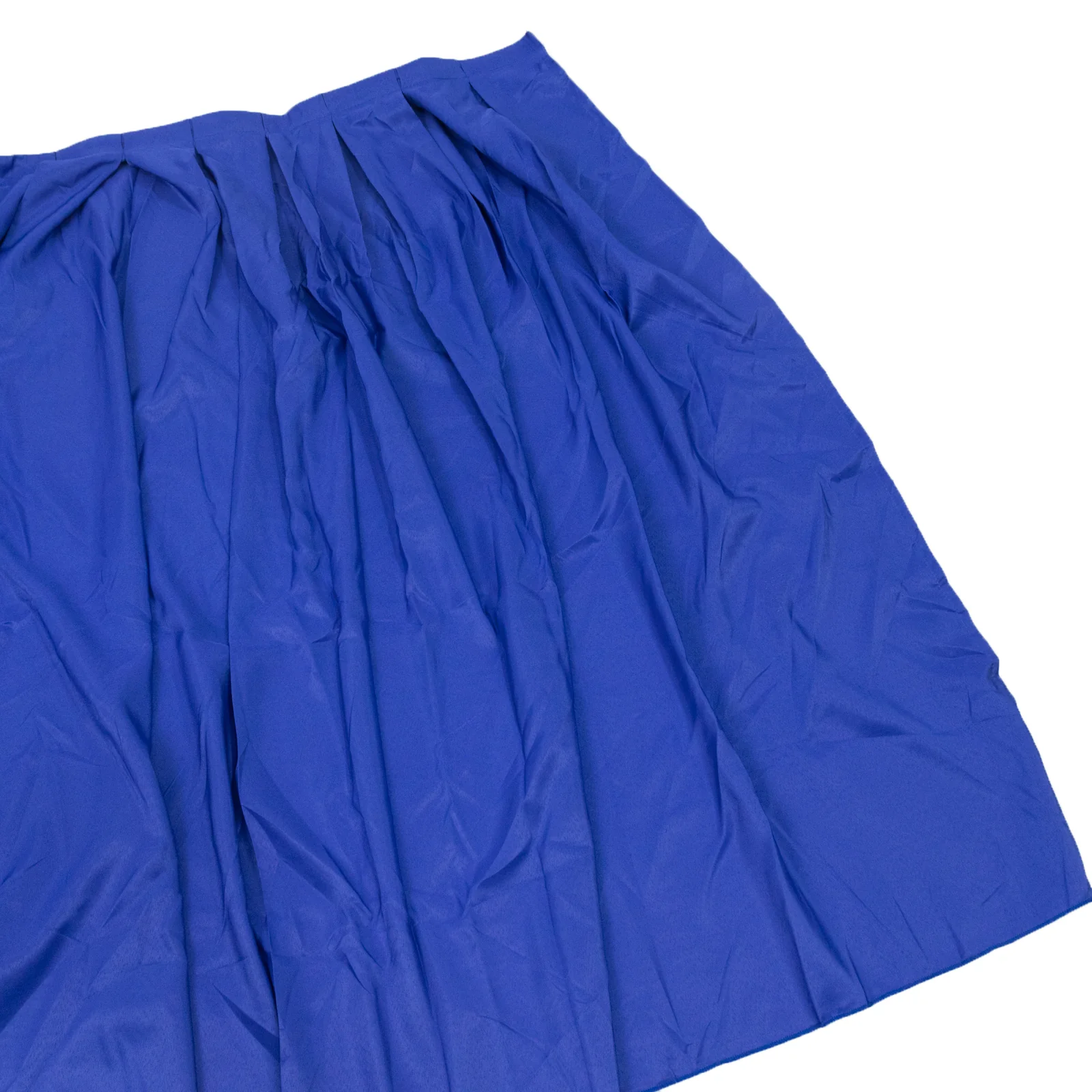 Portable Stage Skirting Polyester Shirred Pleat Stage Cover for Wedding Platform Royal Blue - 48"x20ft - Image 2