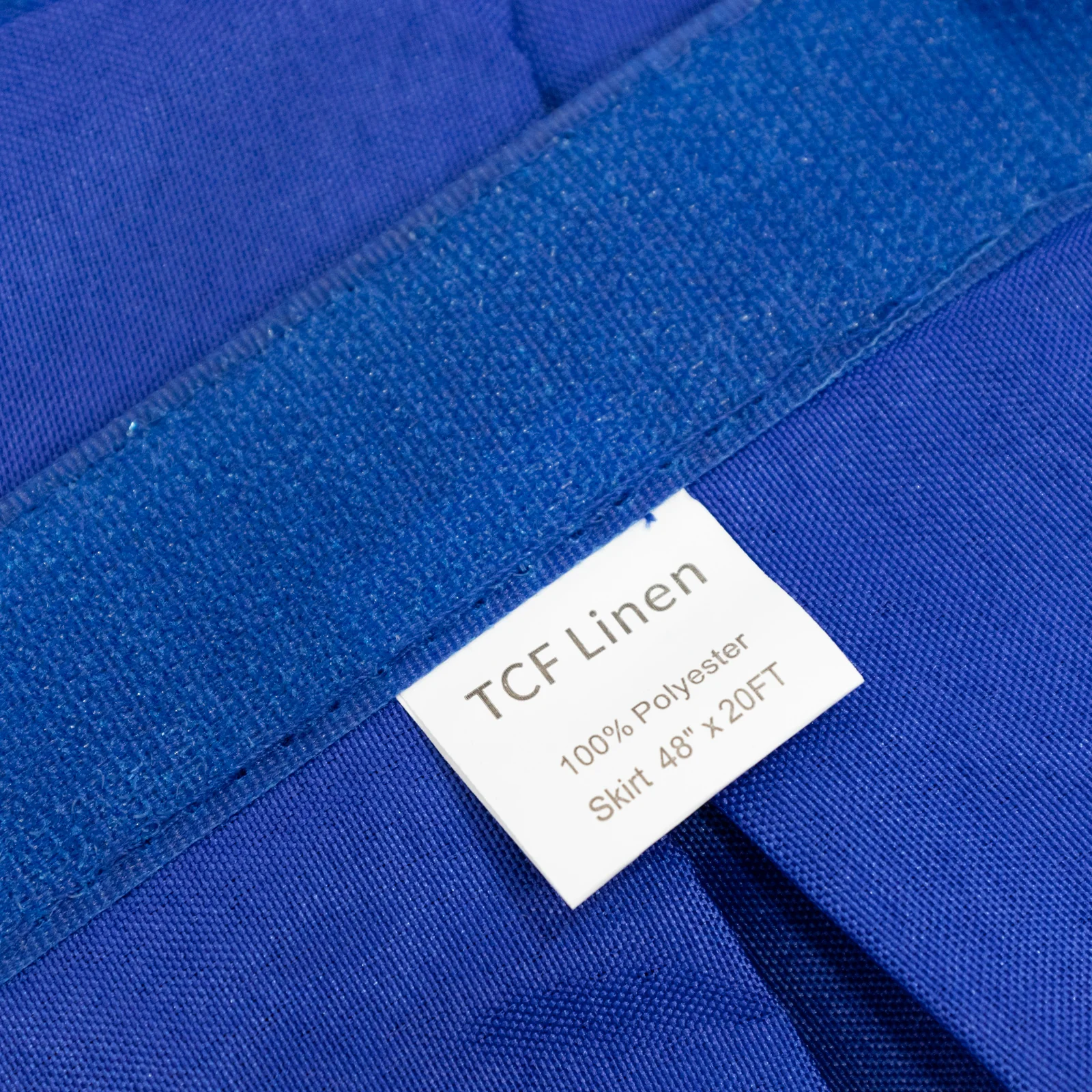 Portable Stage Skirting Polyester Shirred Pleat Stage Cover for Wedding Platform Royal Blue - 48"x20ft - Image 6