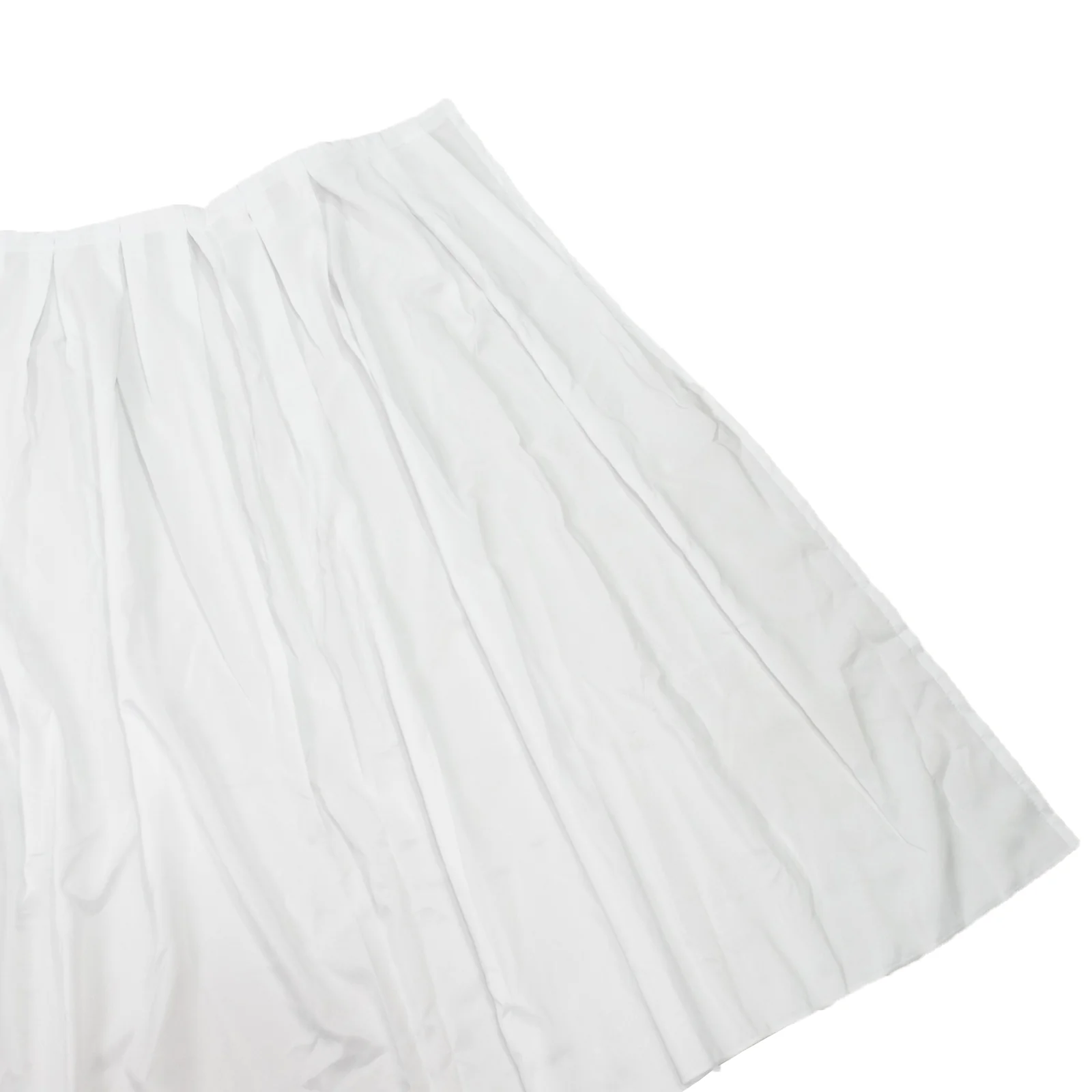 Portable Stage Skirting Polyester Shirred Pleat Stage Cover for Wedding Platform White - 48"x20ft - Image 2